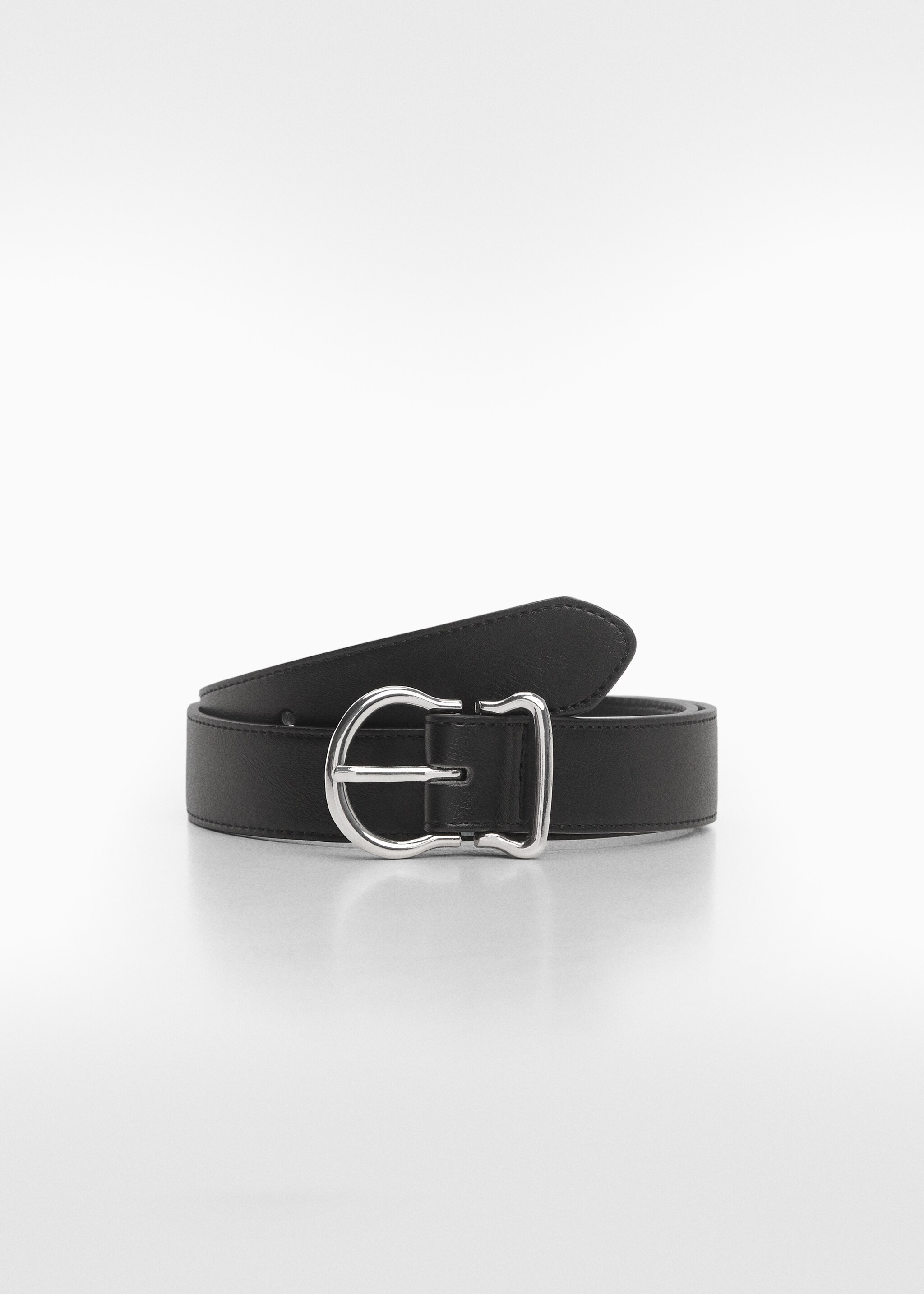 Faux-leather belt - Article without model