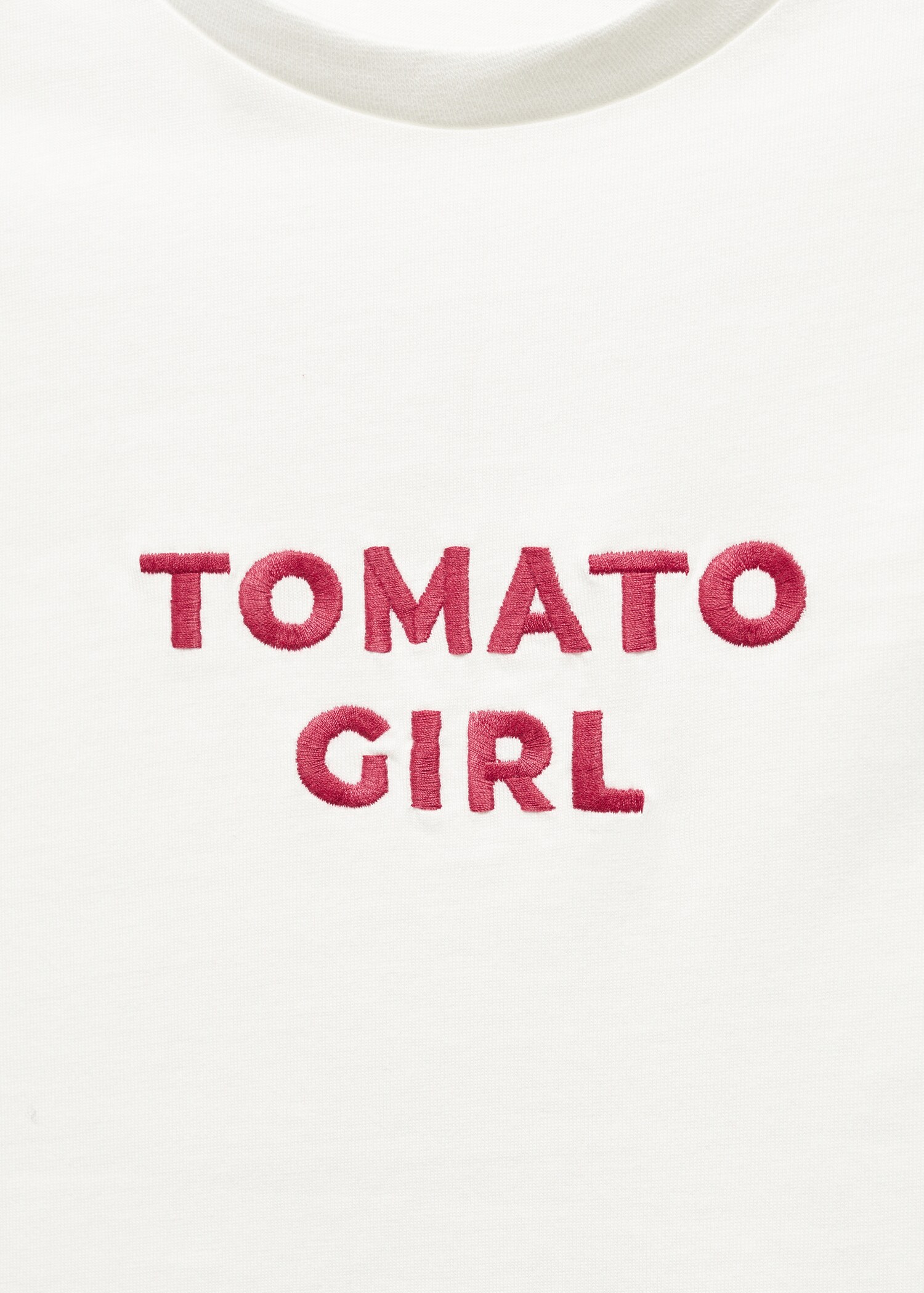Printed message T-shirt - Details of the article 8