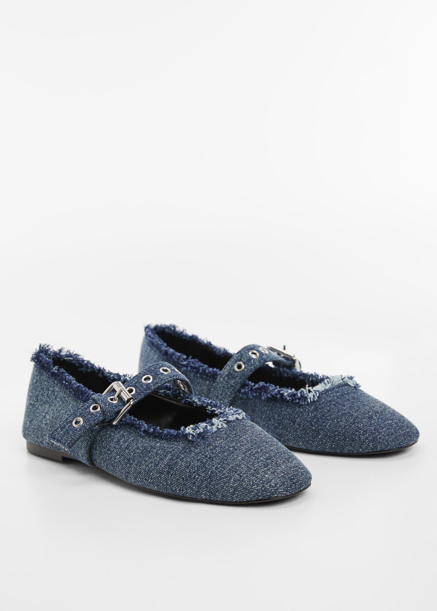 Ballerines denim - Plan moyen