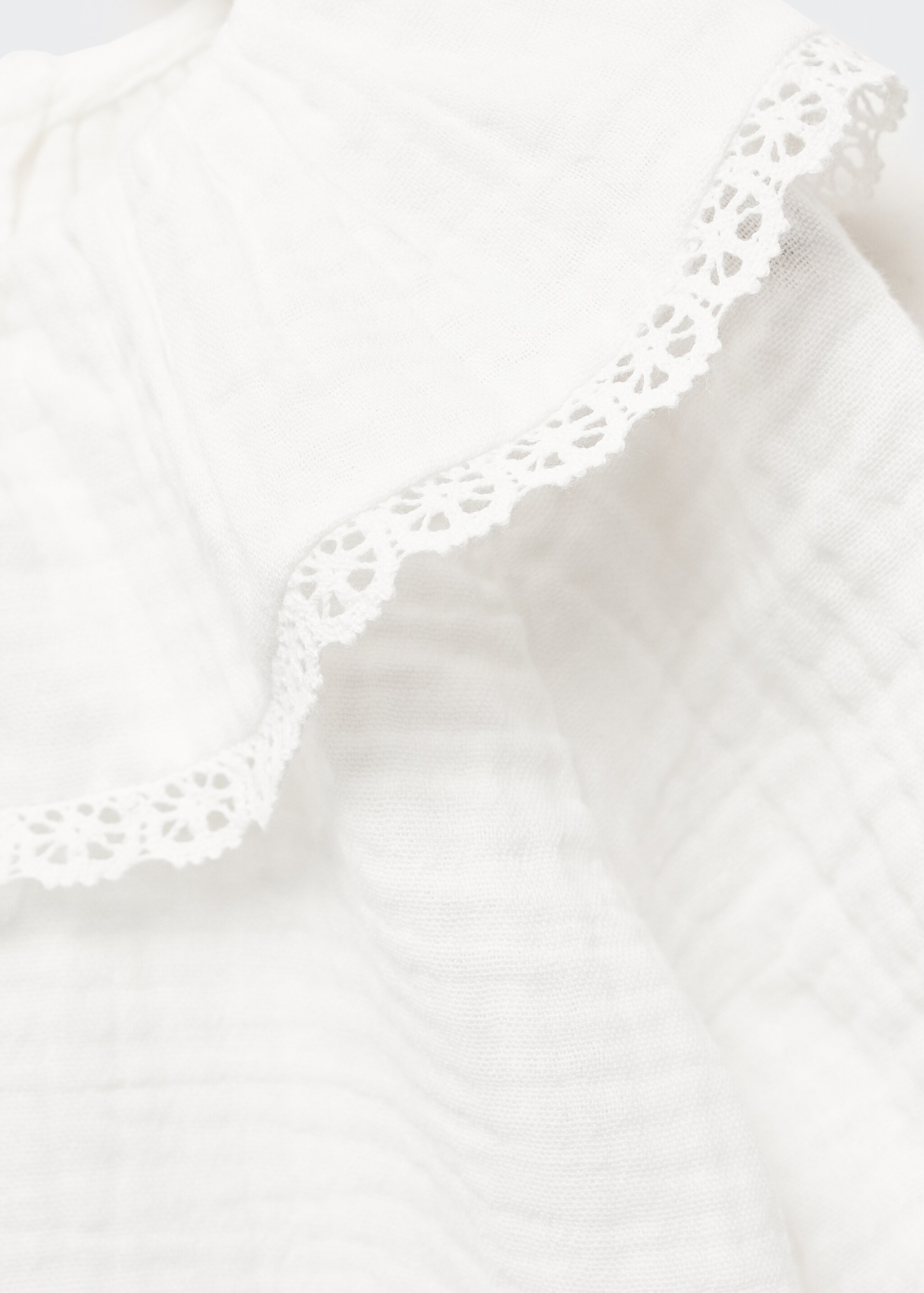 Textured cotton blouse - Details of the article 8