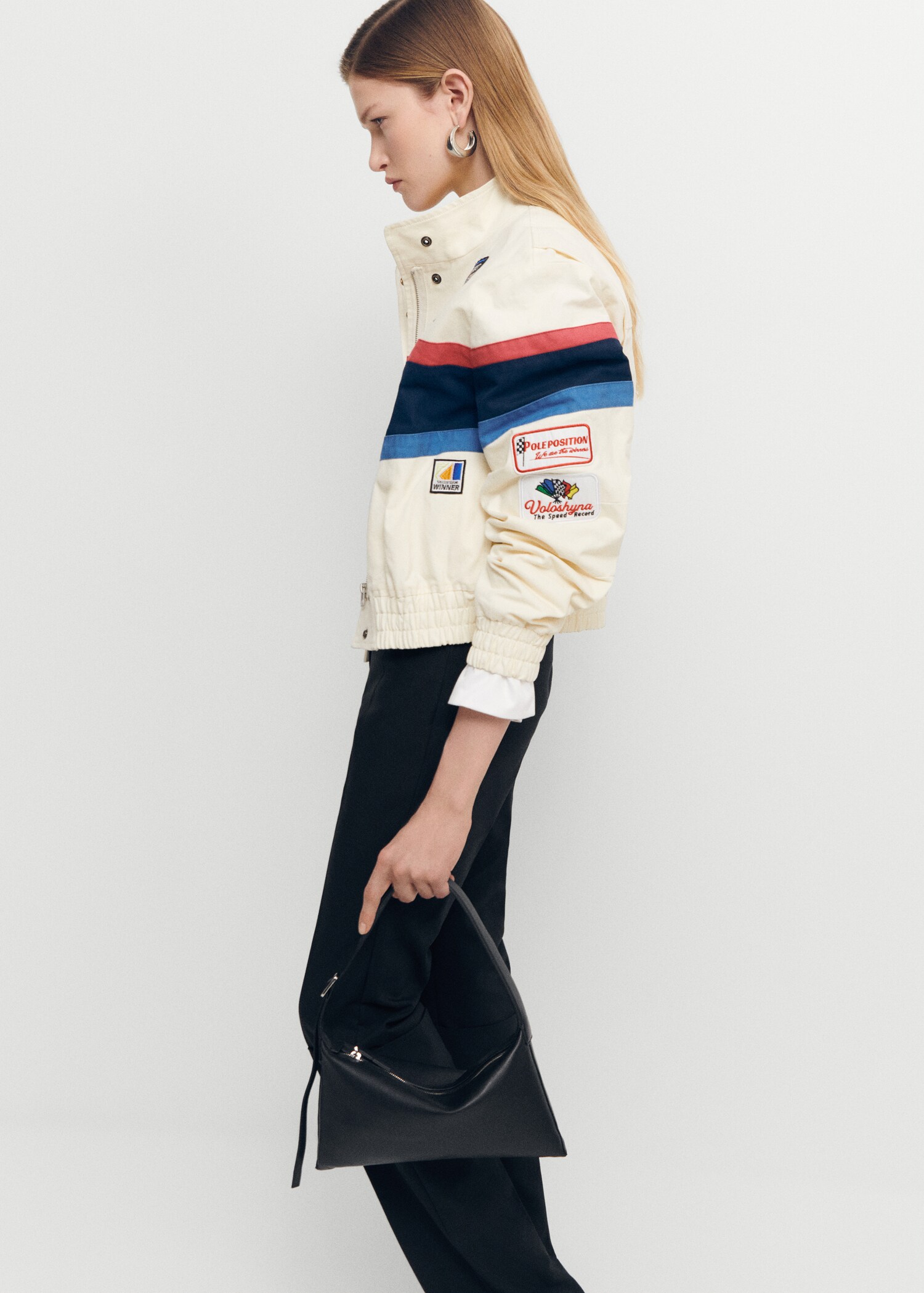 Veste racing coton écussons - Détail de l'article 2