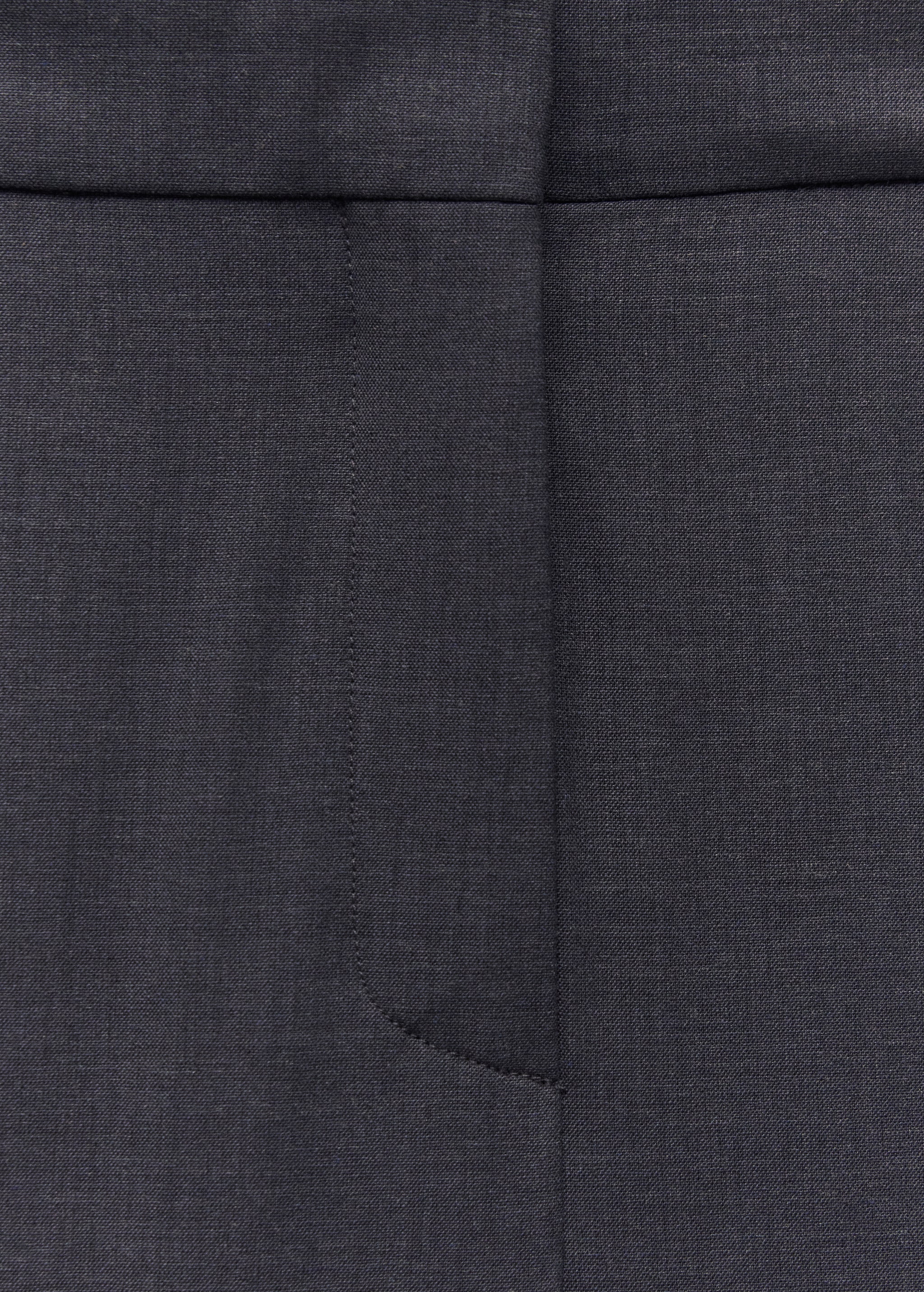 Wool suit trousers - Details of the article 8