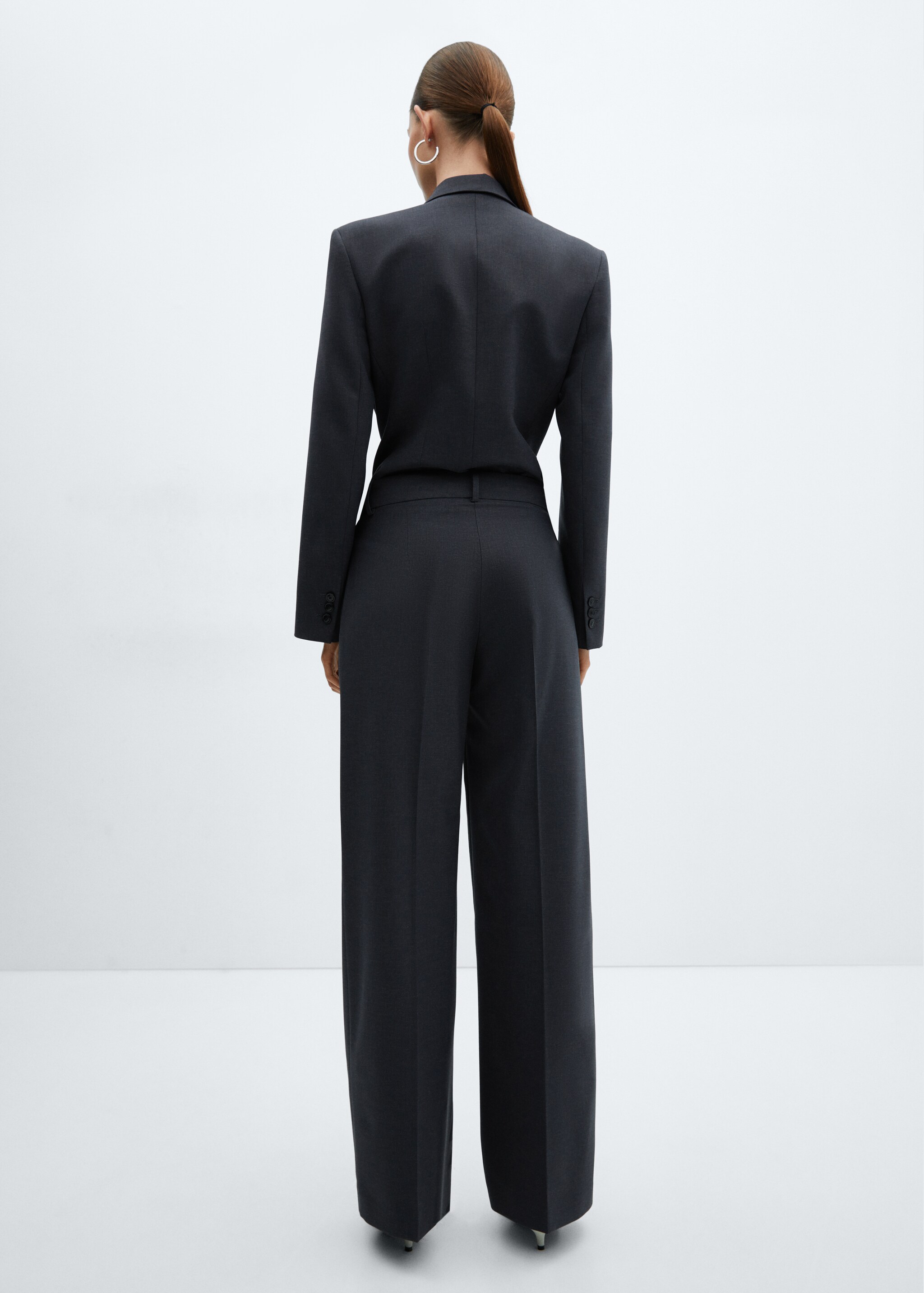 Wool suit trousers - Reverse of the article