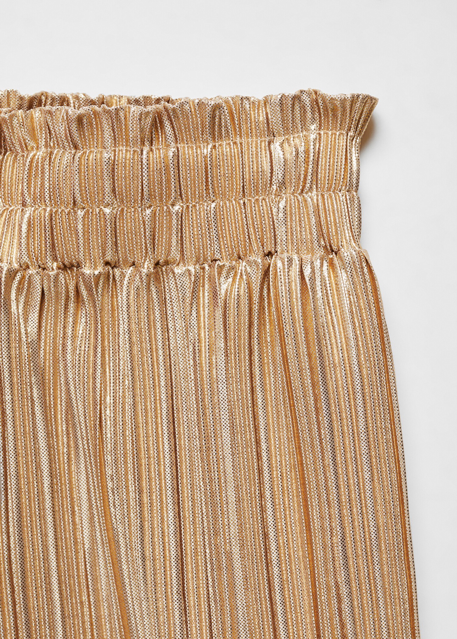 Pantalons rectes metal·litzats - Detall de l'article 8