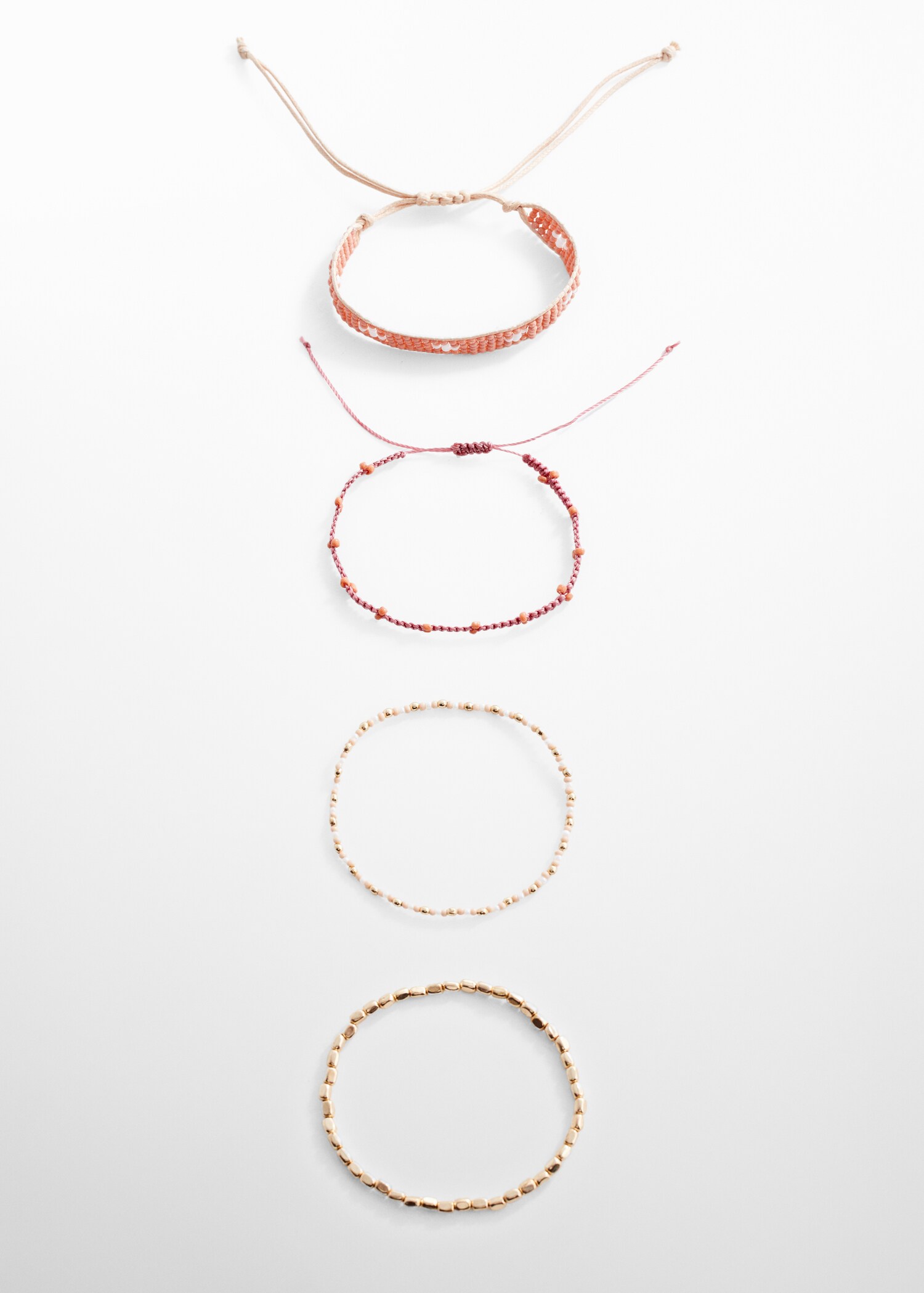 Pack 4 pulseras - Artículo sin modelo
