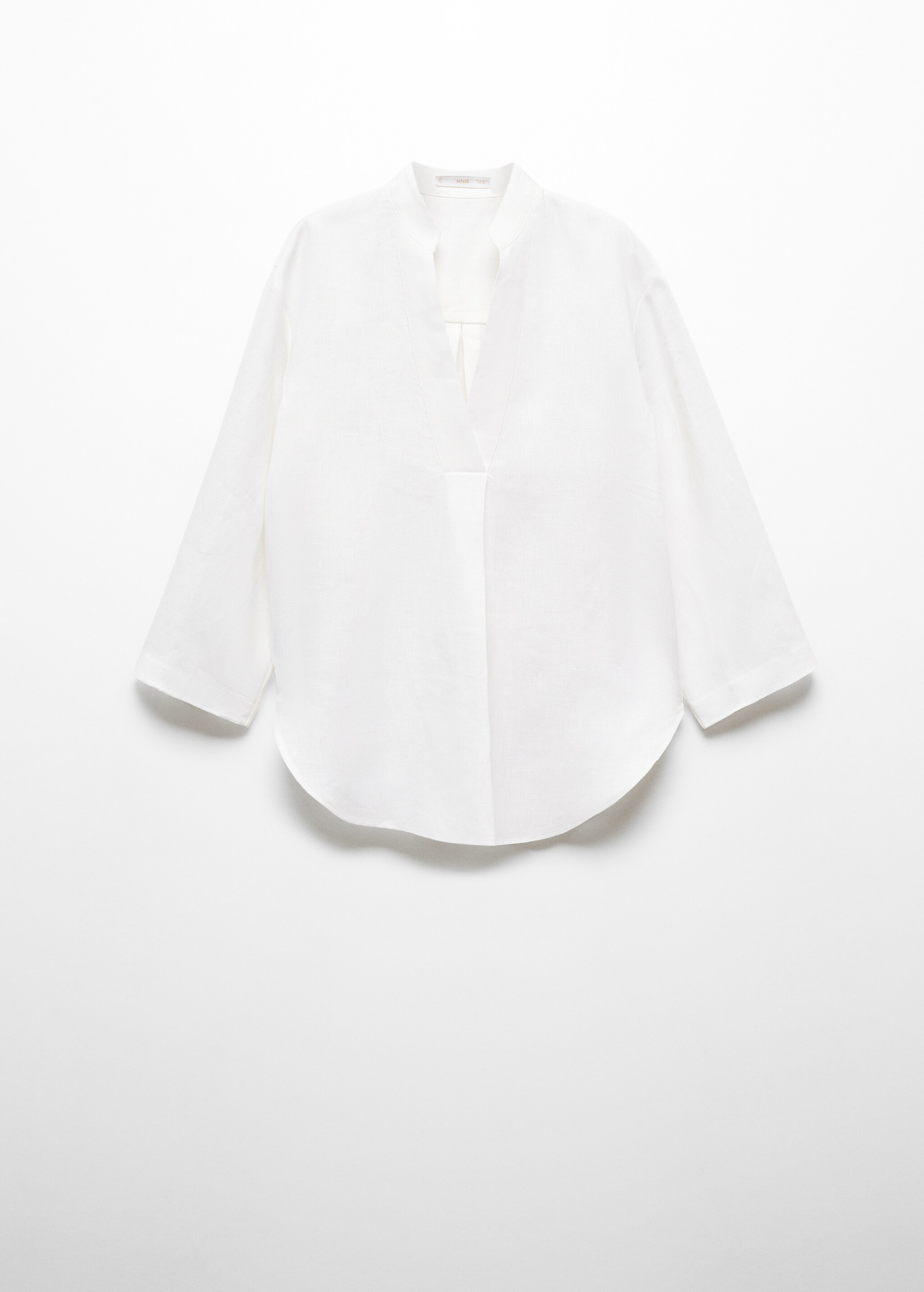 Блузка 100% лен - Изделие без модели