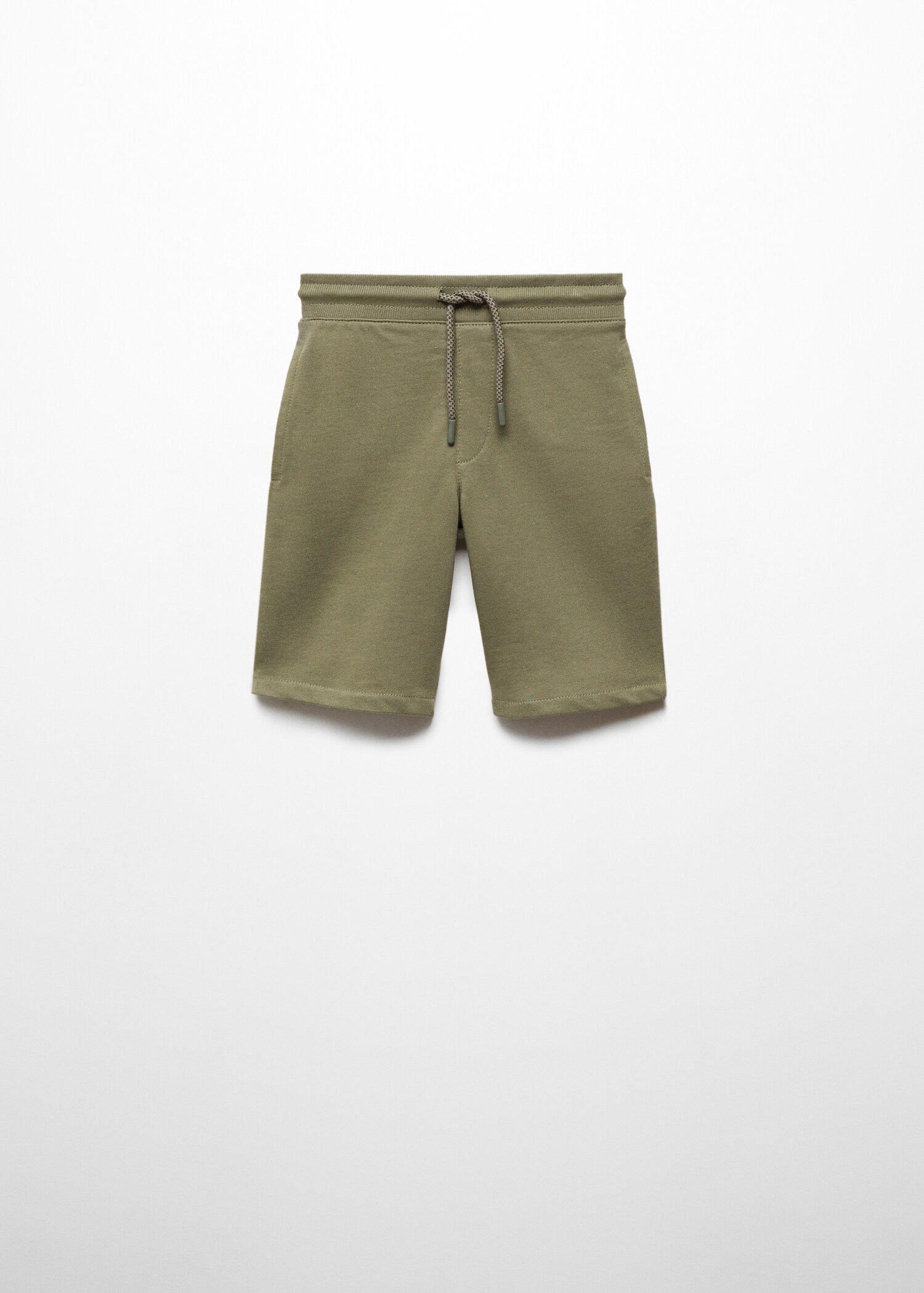 Cotton shorts with elastic waist - Article without model