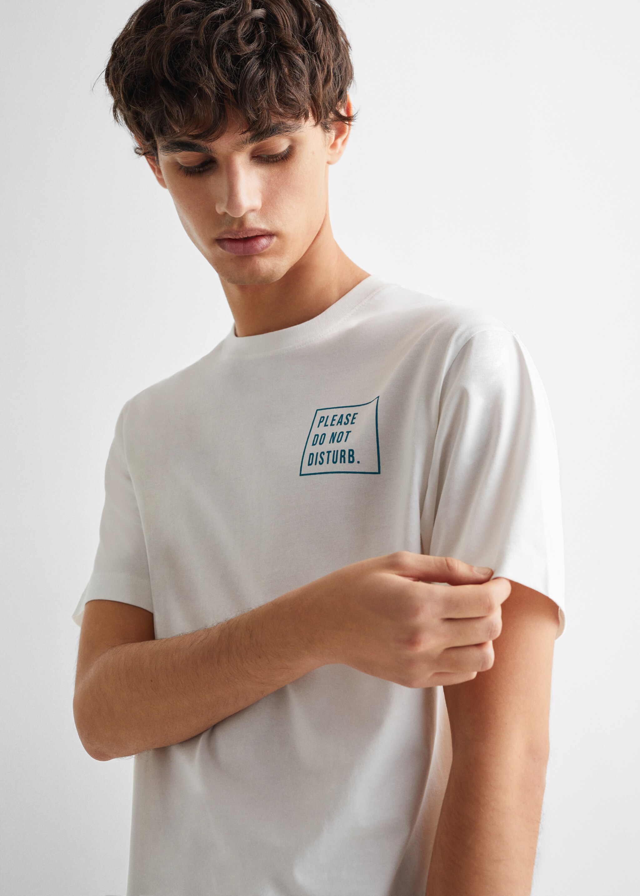 Message cotton T-shirt - Details of the article 1