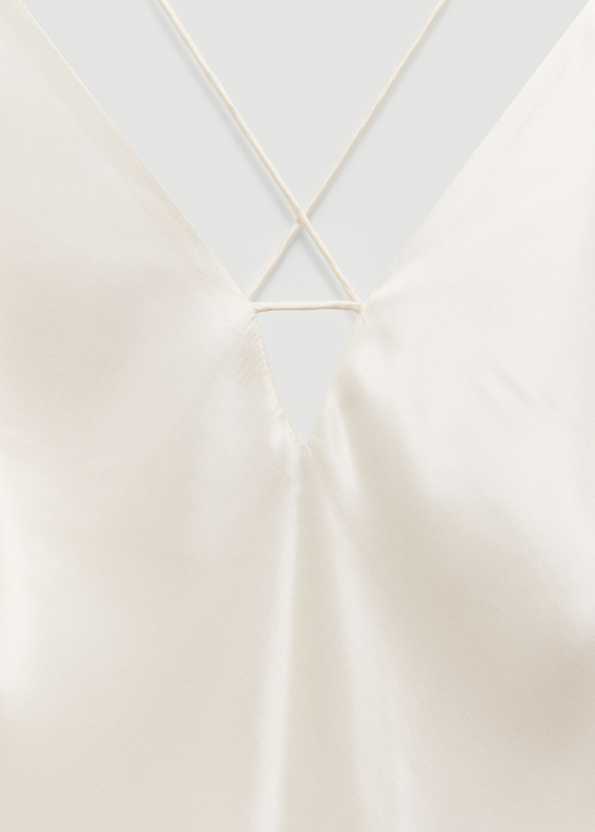 فستان على شكل قميص نوم حريري - تفاصيل المنتج 8