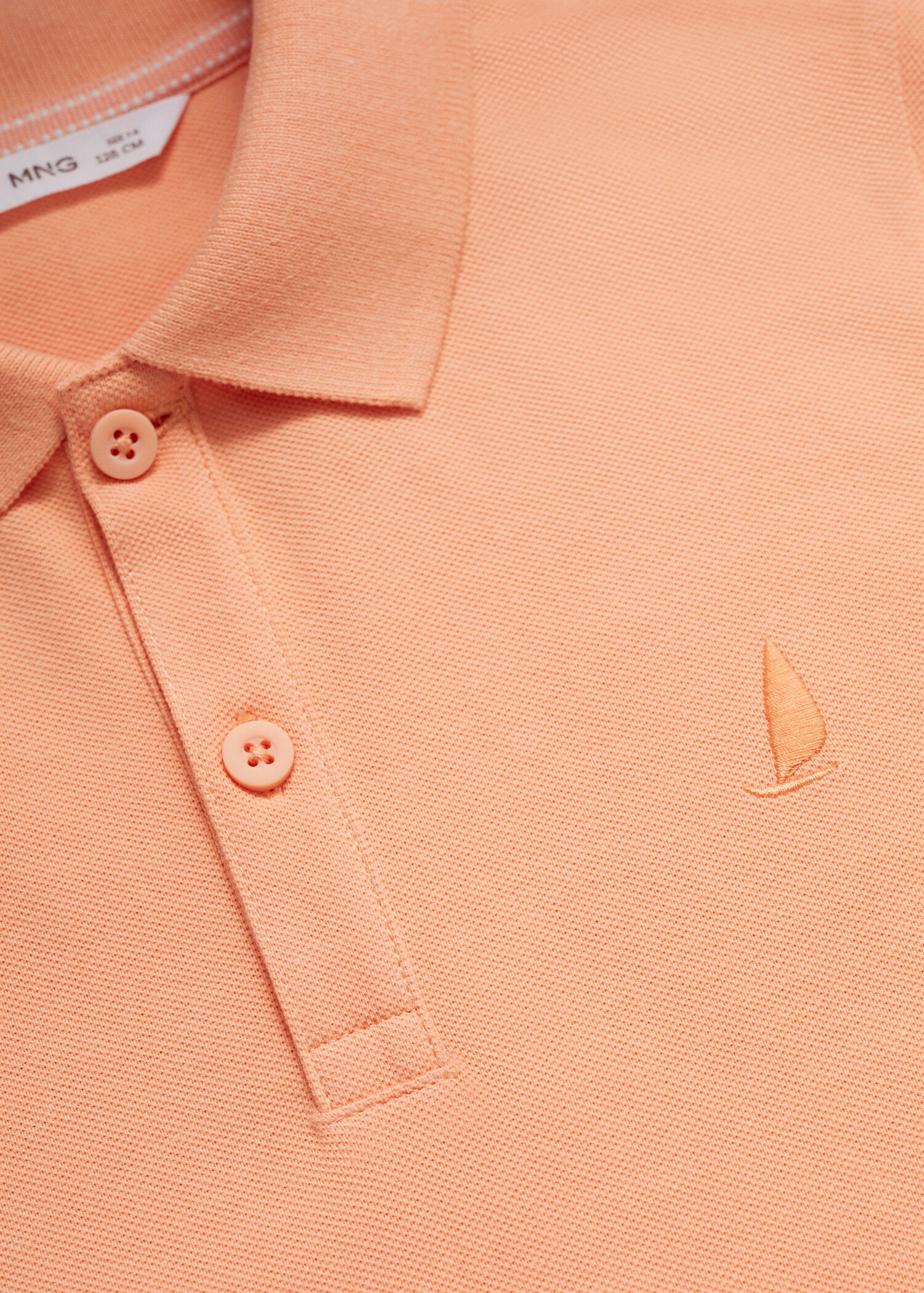 100% cotton polo shirt - Details of the article 8