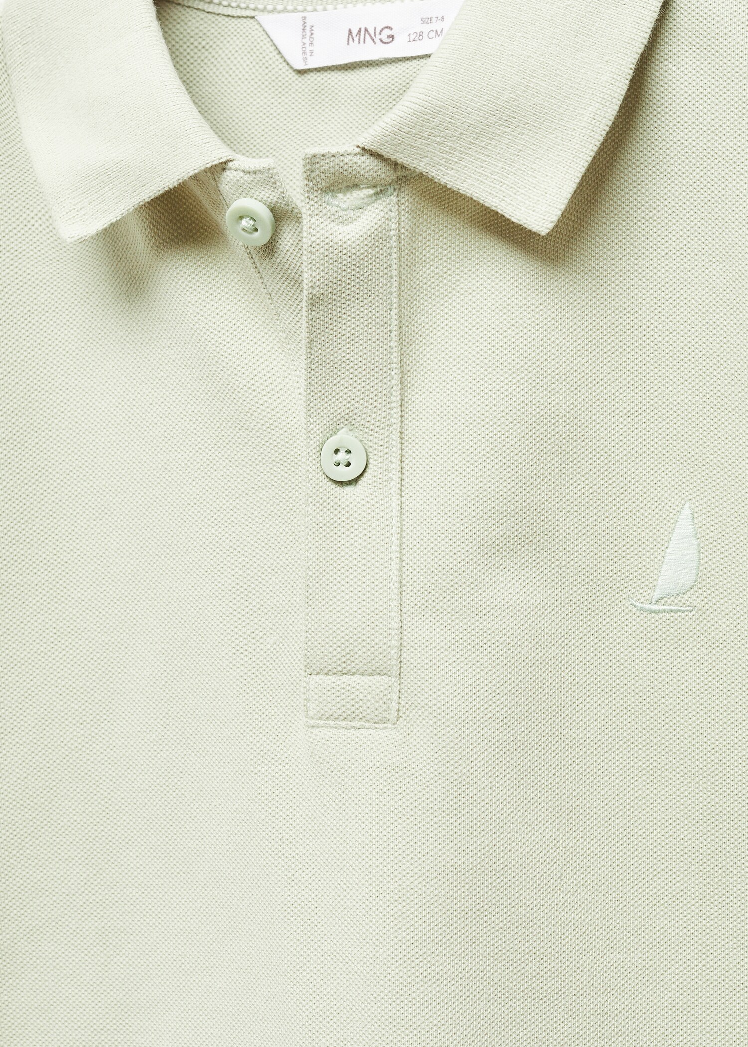 100% cotton polo shirt - Details of the article 8