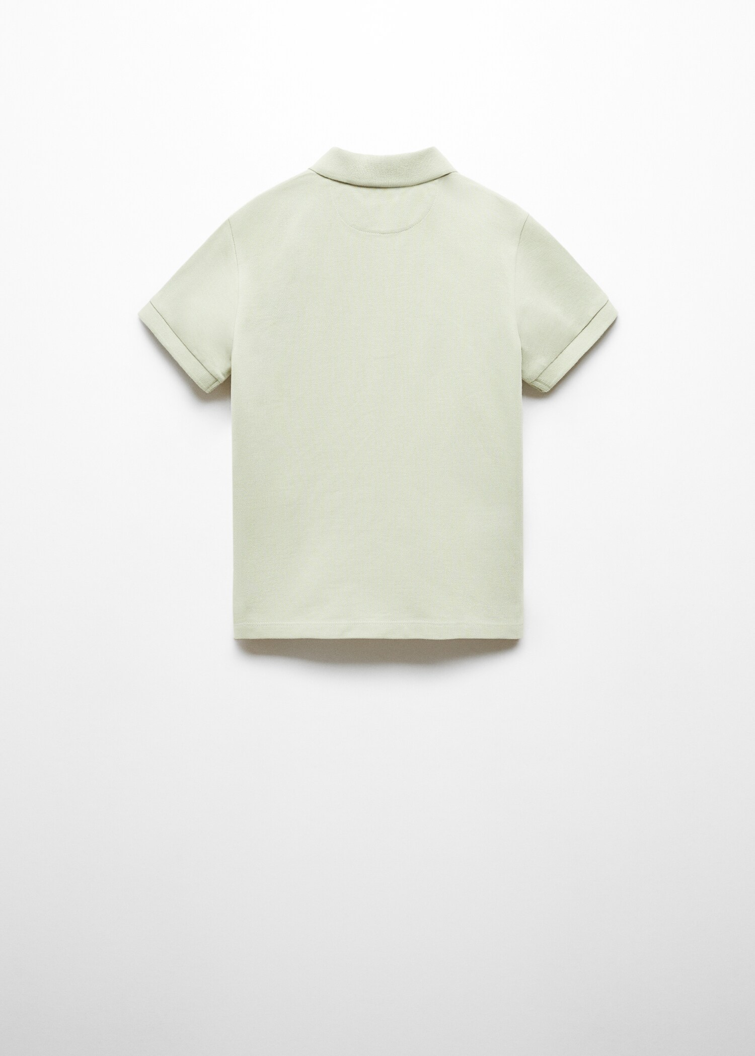 100% cotton polo shirt - Reverse of the article