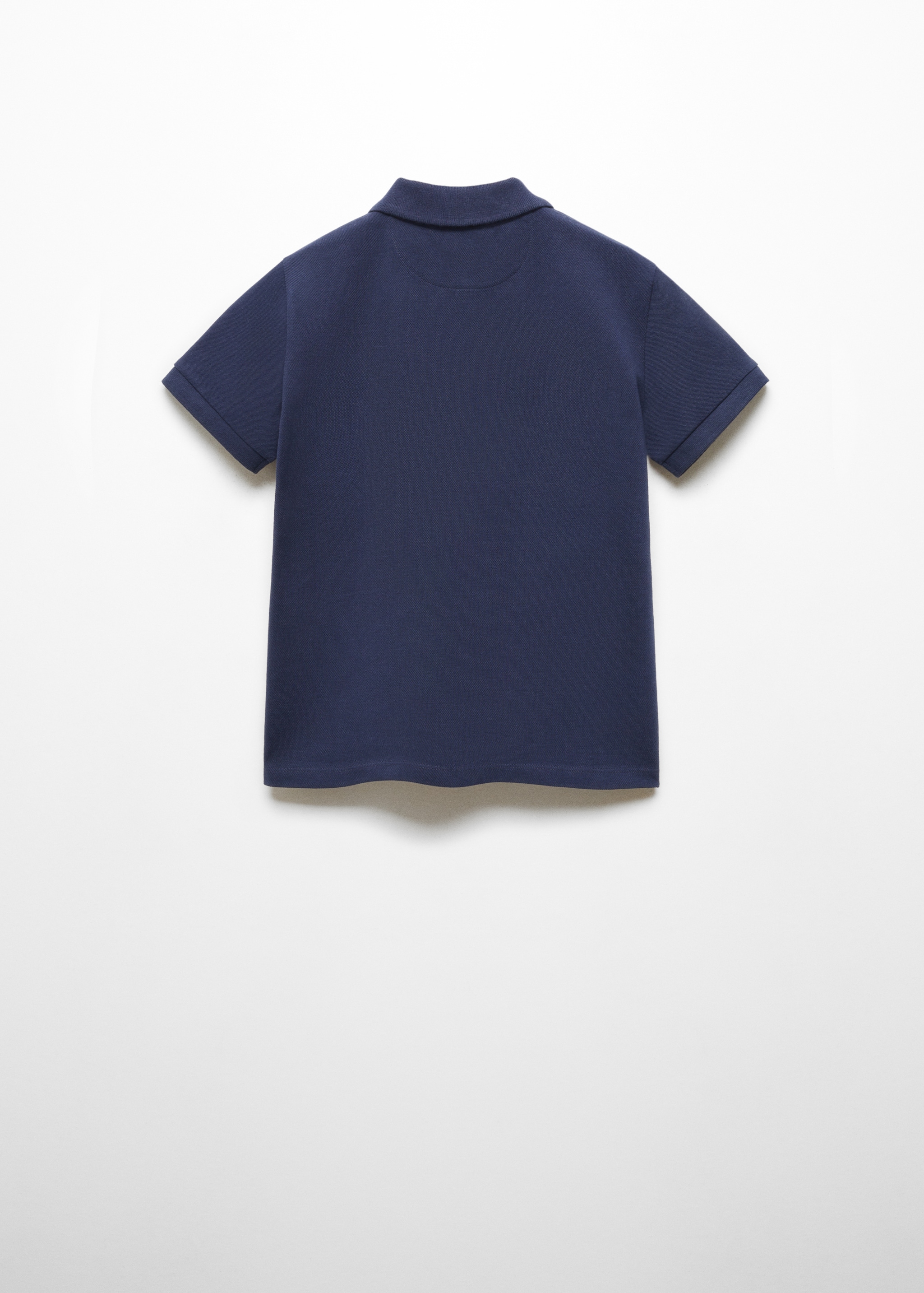 100% cotton polo shirt - Reverse of the article