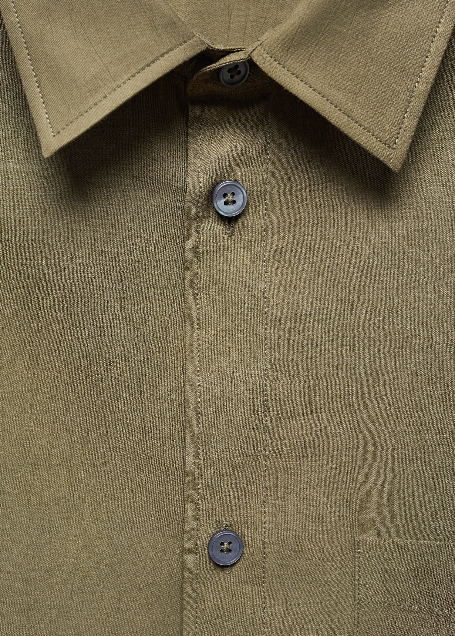 Camisa regular fit bolsillo - Detalle del artículo 8