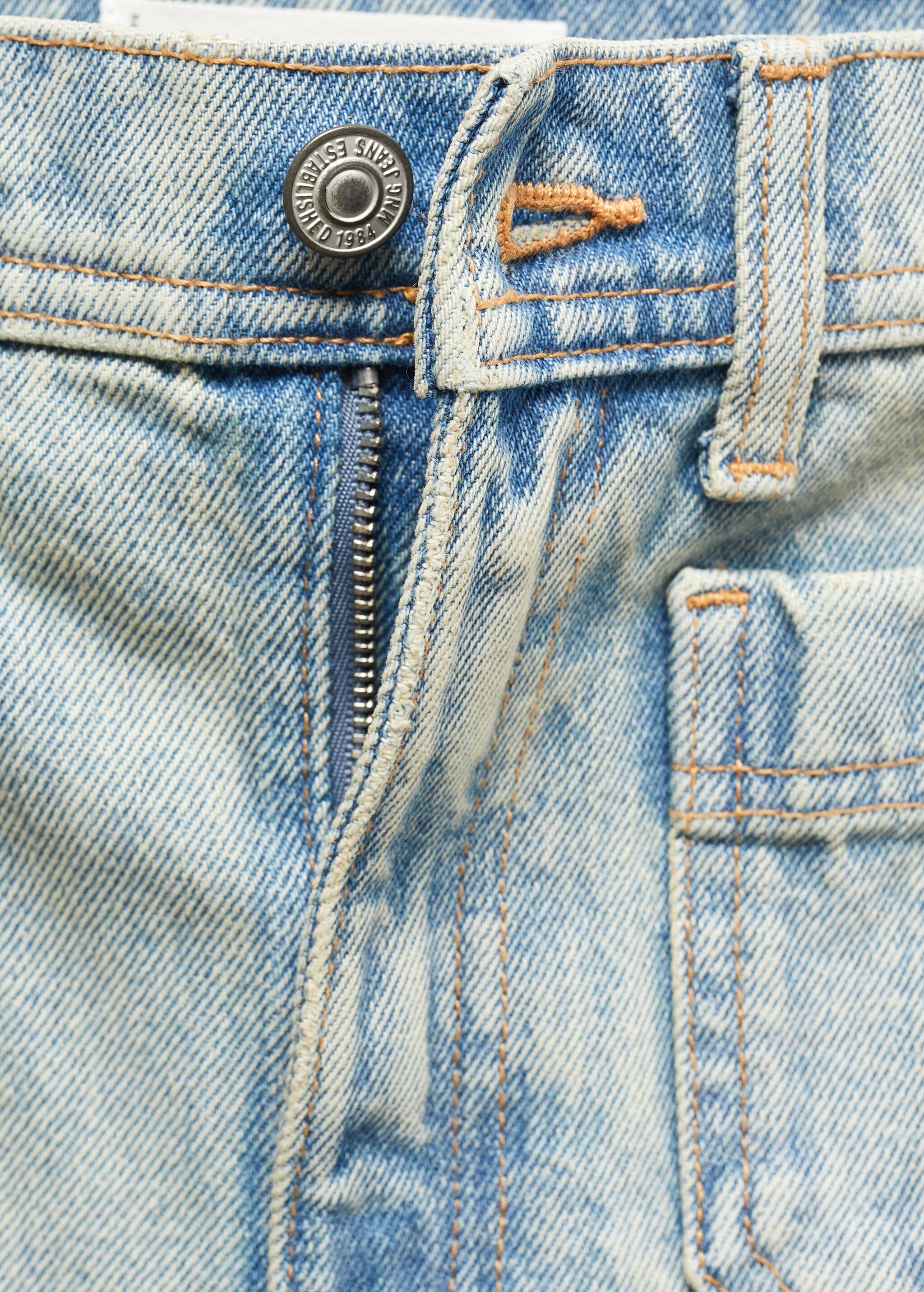 Wideleg jeans with pockets - Details of the article 8