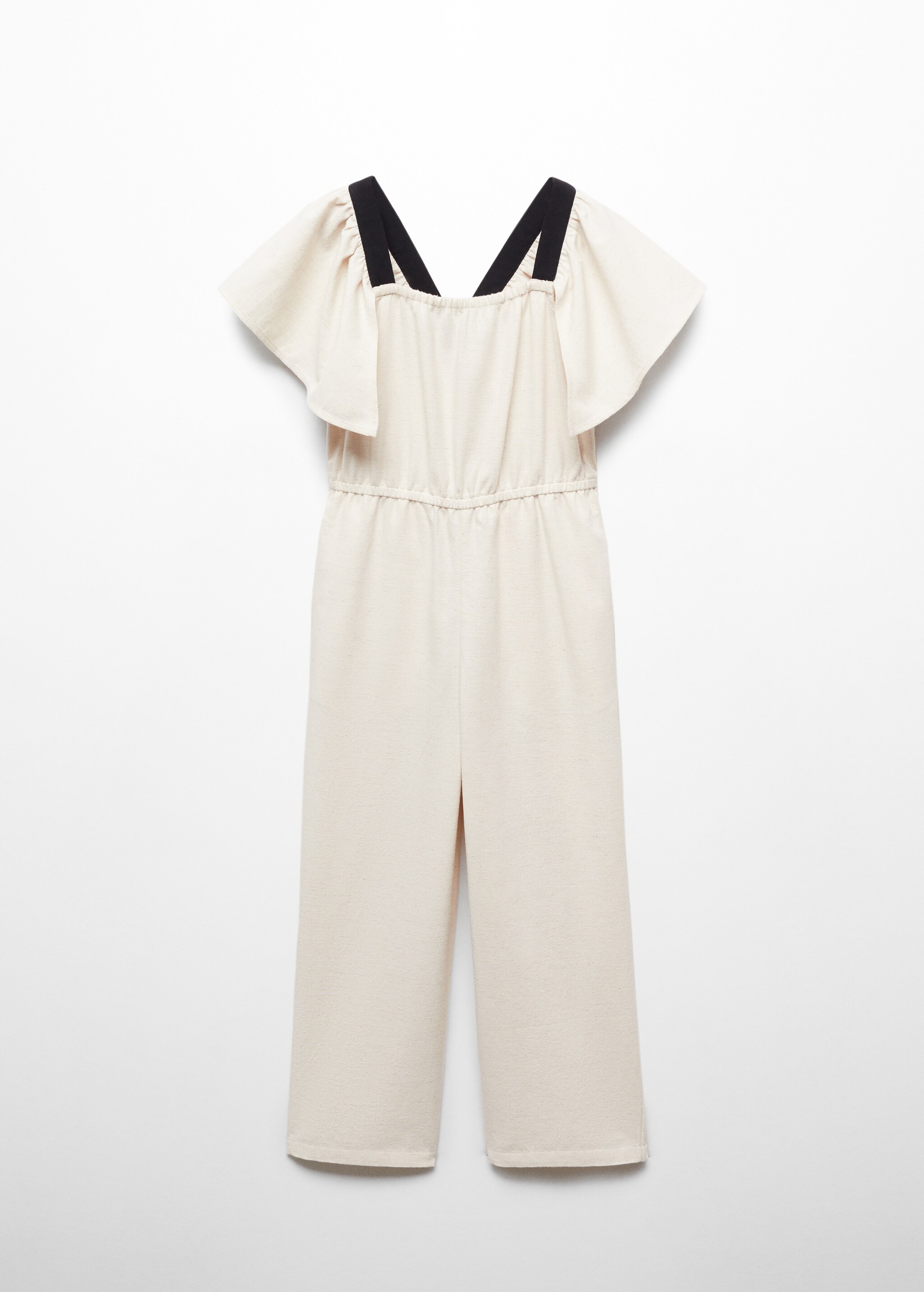Linen ruffle jumpsuit - Article without model