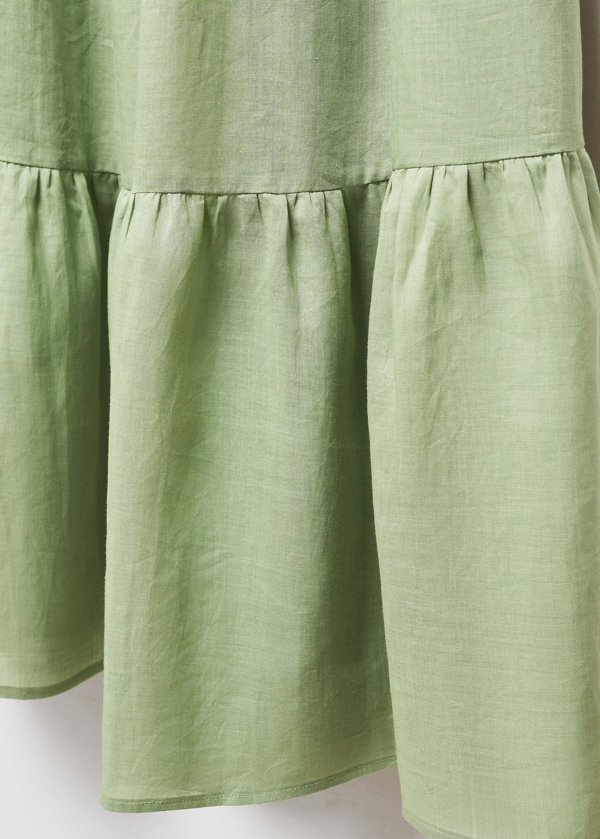 Ramie maxi-skirt - Details of the article 8