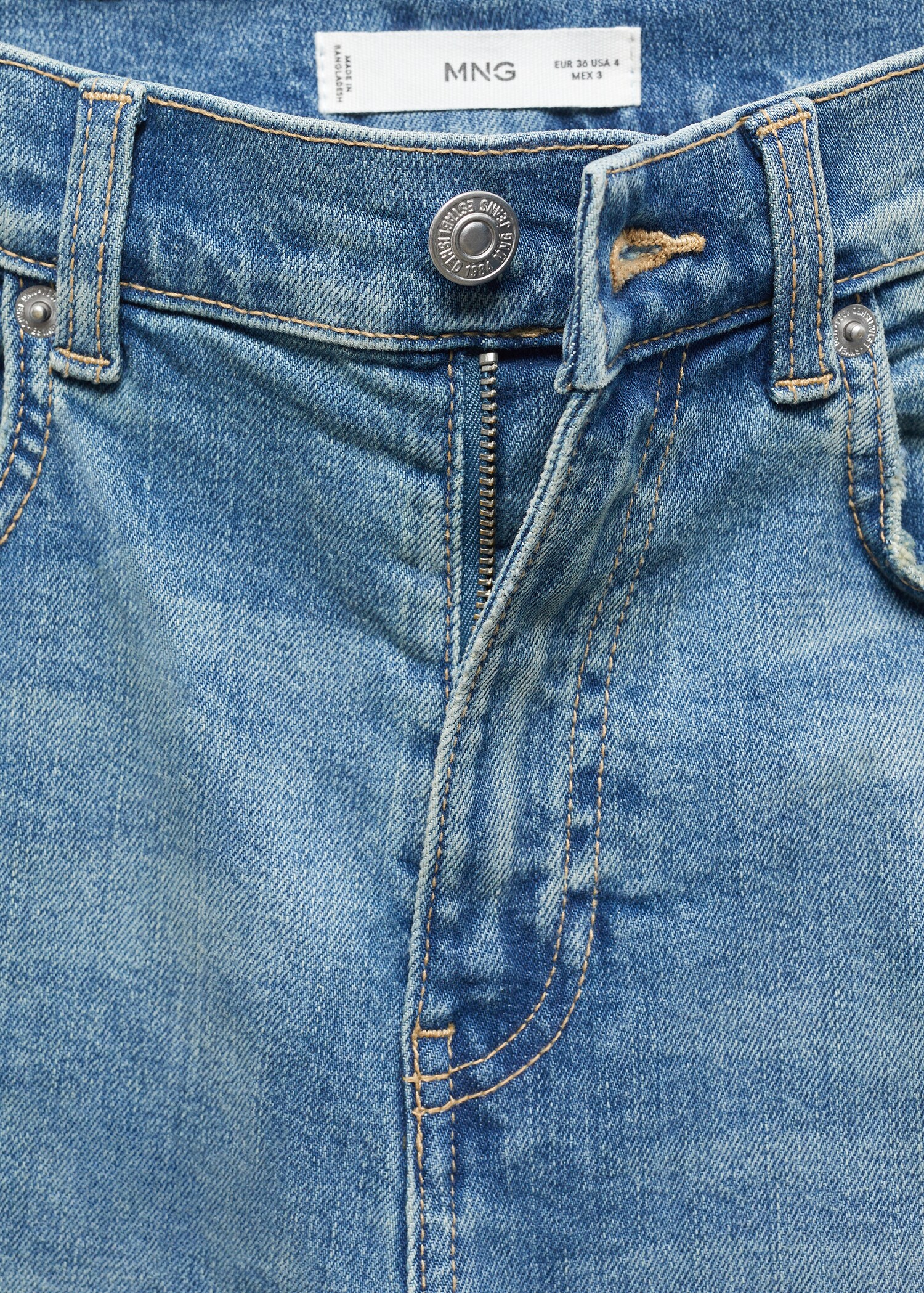 Jeans flare tiro alto - Detalle del artículo 8