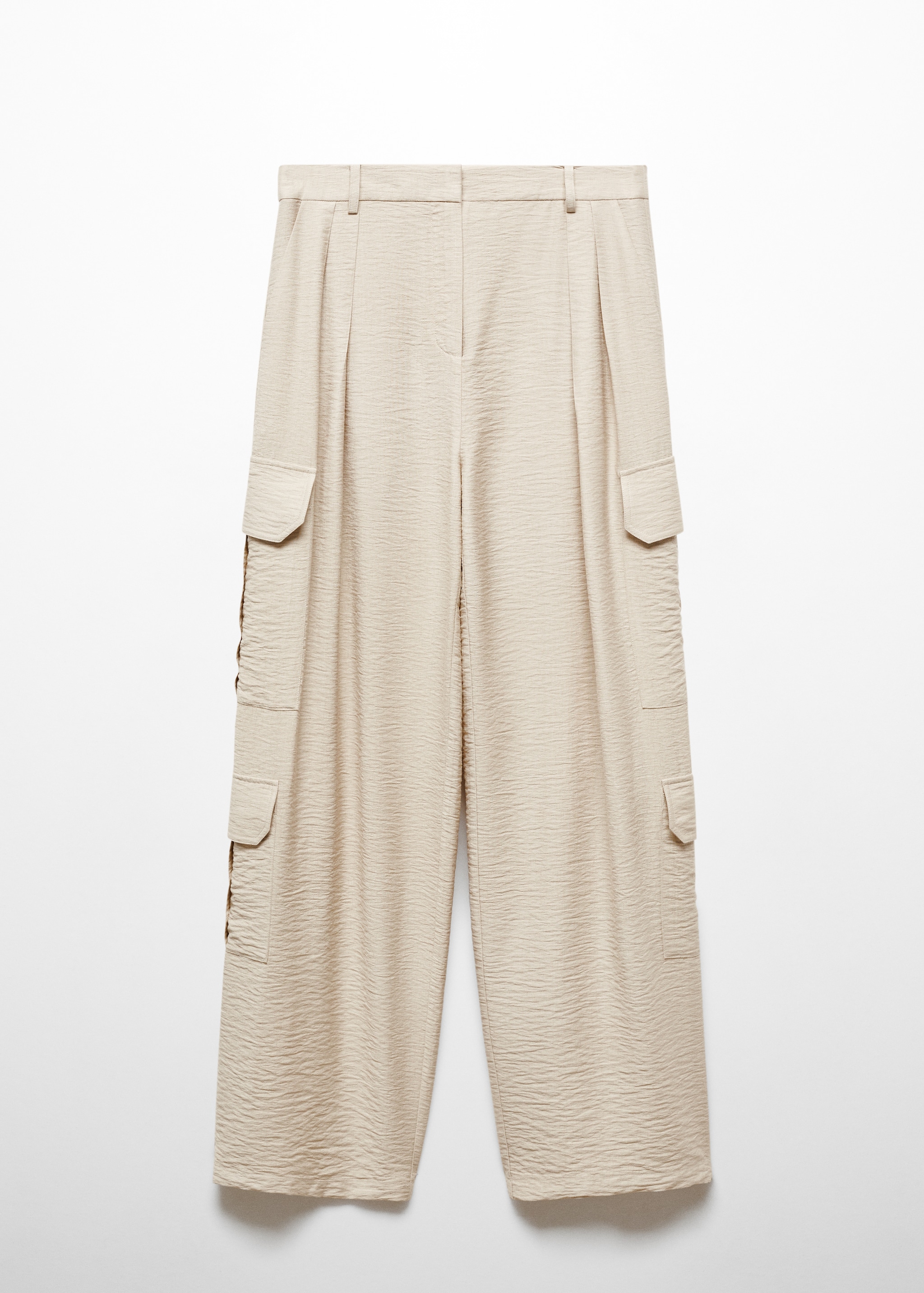 Pleated cargo pants - Article without model