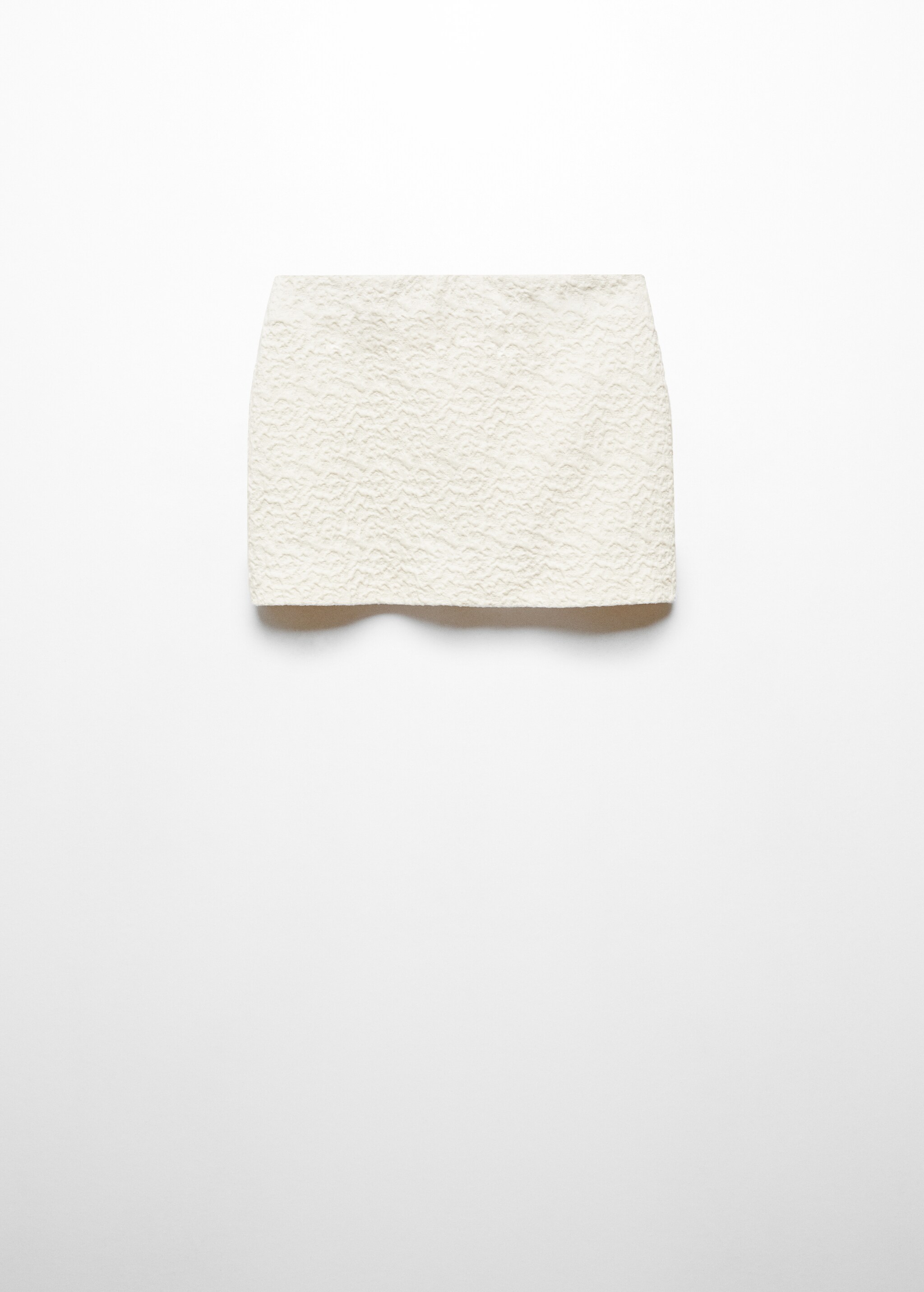 Jupe coton texturée - Article sans modèle