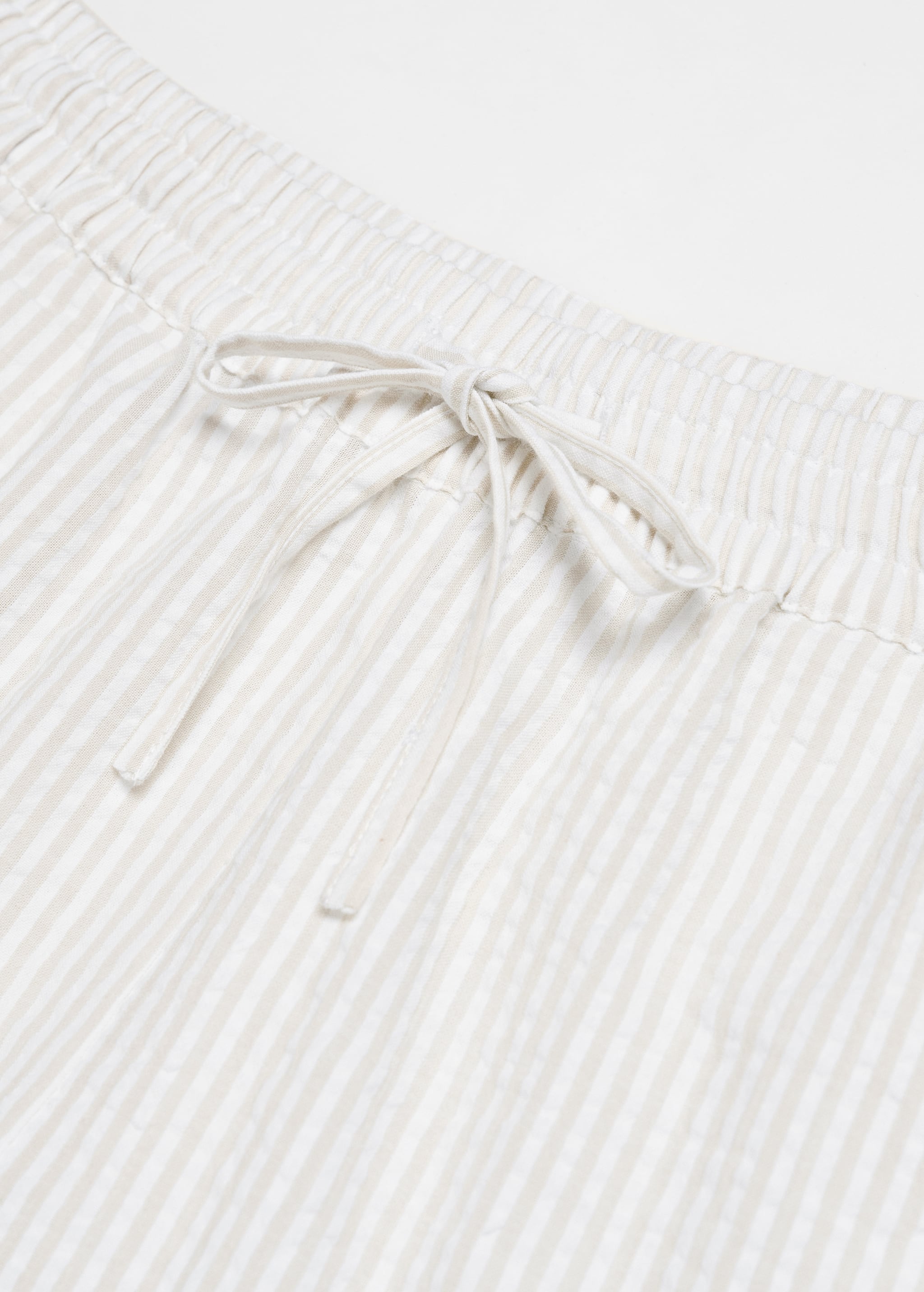 Pyjama deux pièces coton rayures - Détail de l'article 8