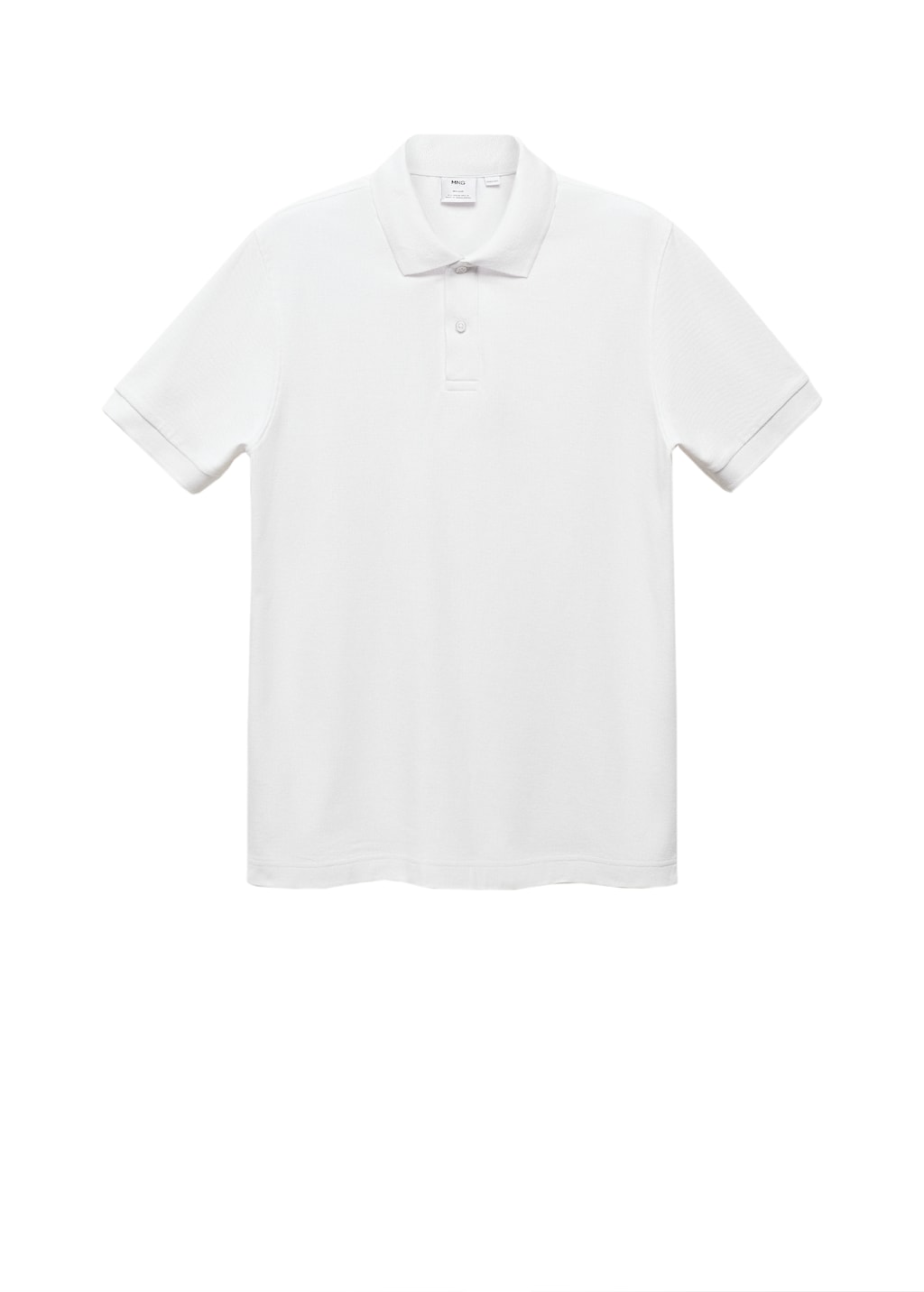 Cotton piquÃ© polo shirt