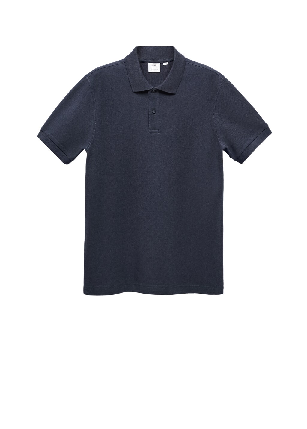 100 cotton pique polo shirt Men MANGO Iran