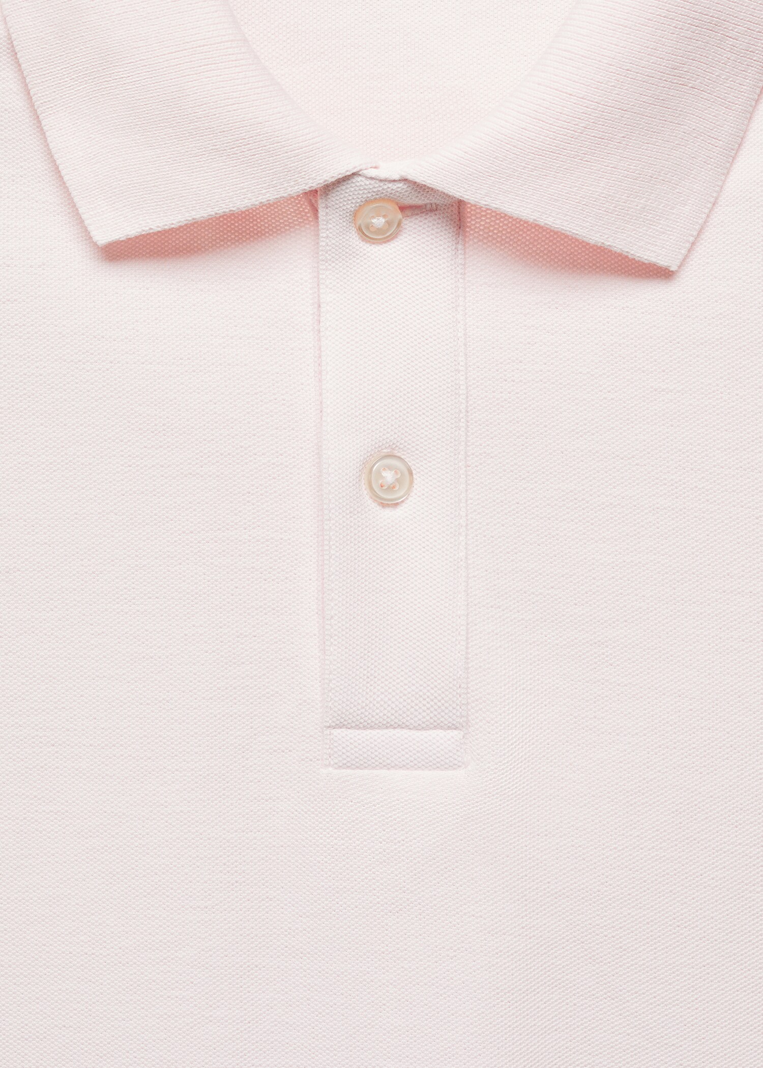 100% cotton pique polo shirt - Details of the article 8