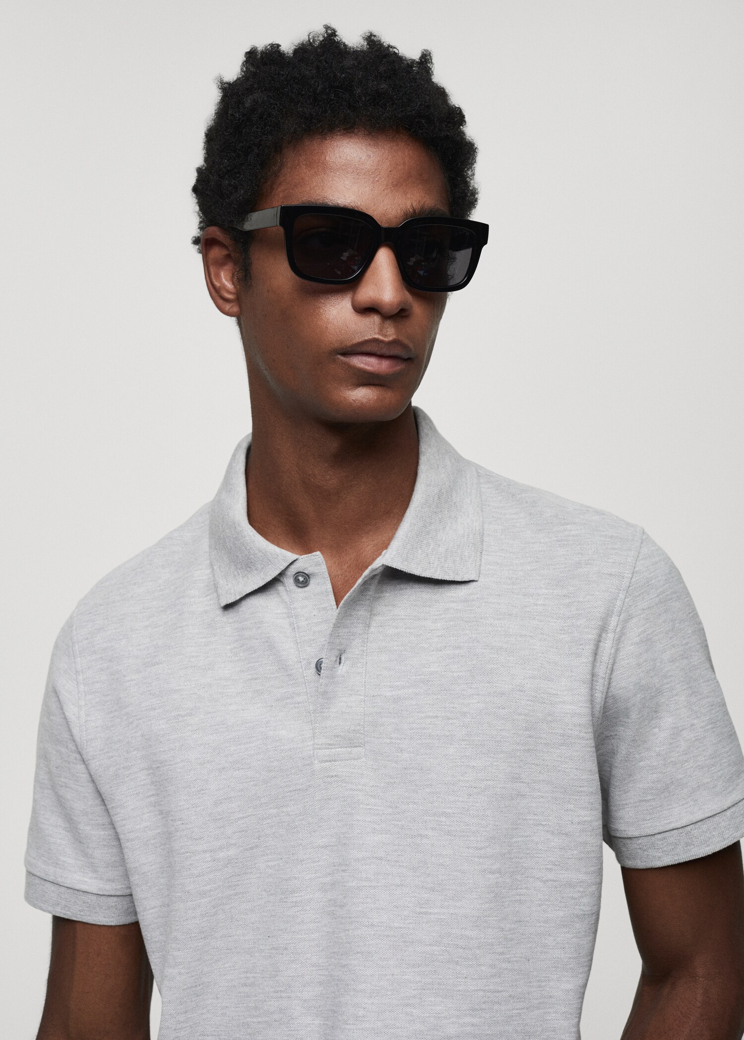 Polo 100 % piqué de coton - Détail de l'article 1