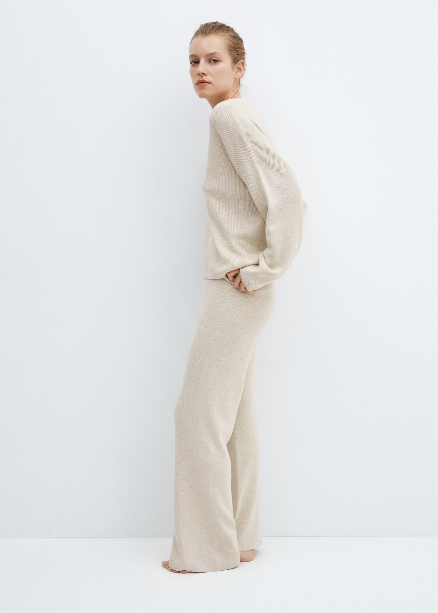 Pantalon maille coton lin - Détail de l'article 2