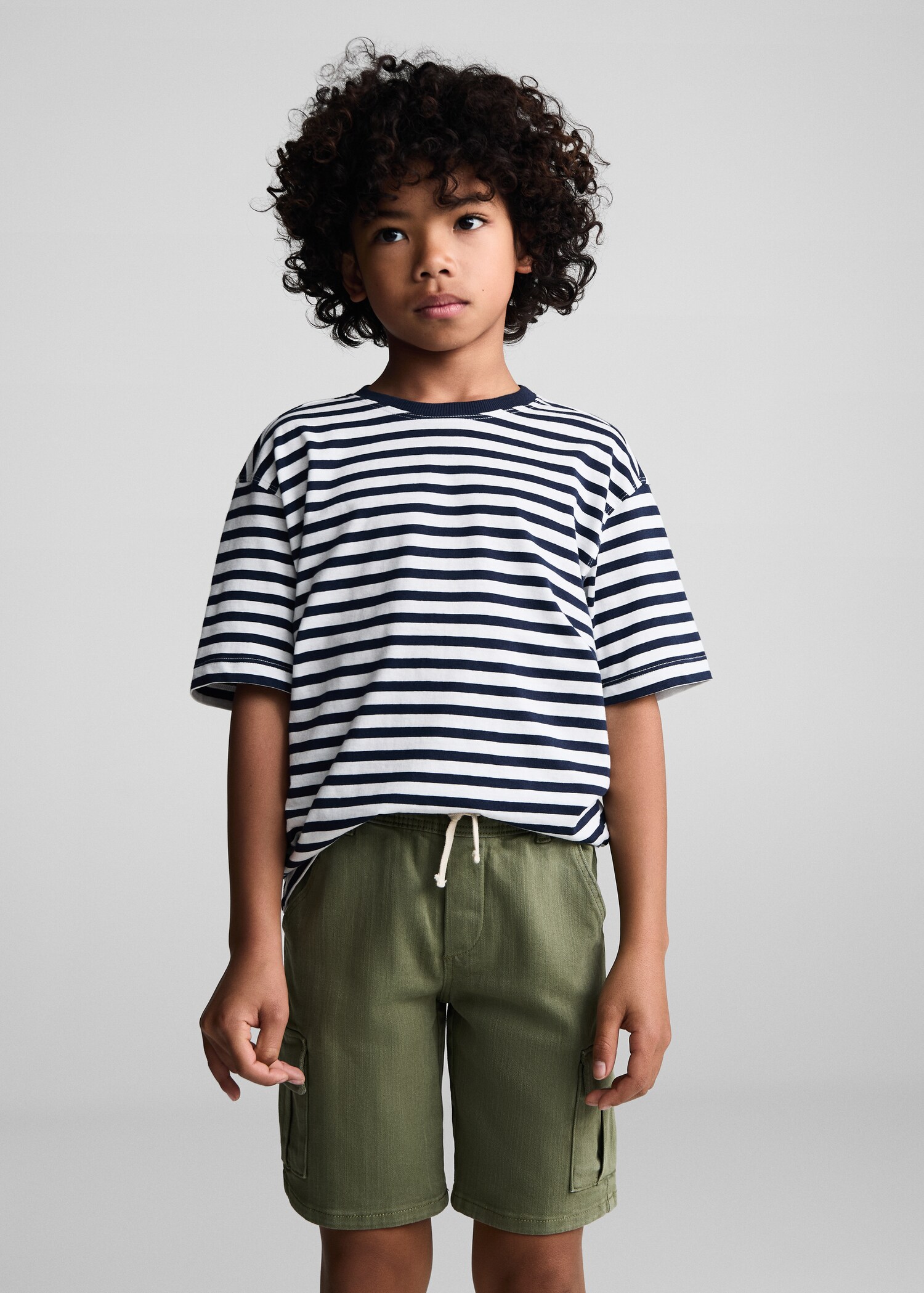 Cargo pockets Bermuda shorts - Medium plane