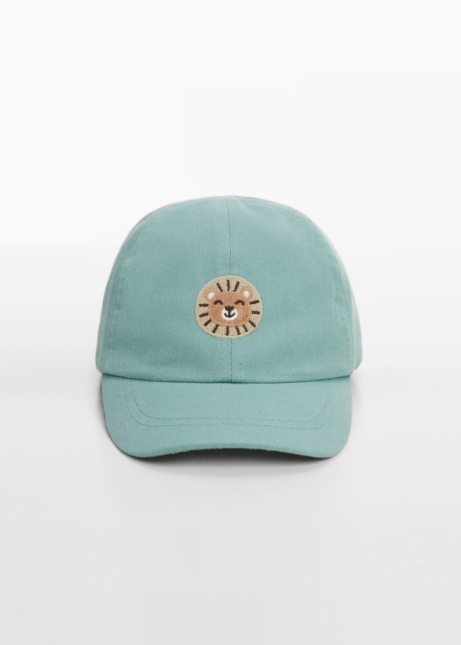 Embroidered detail cap