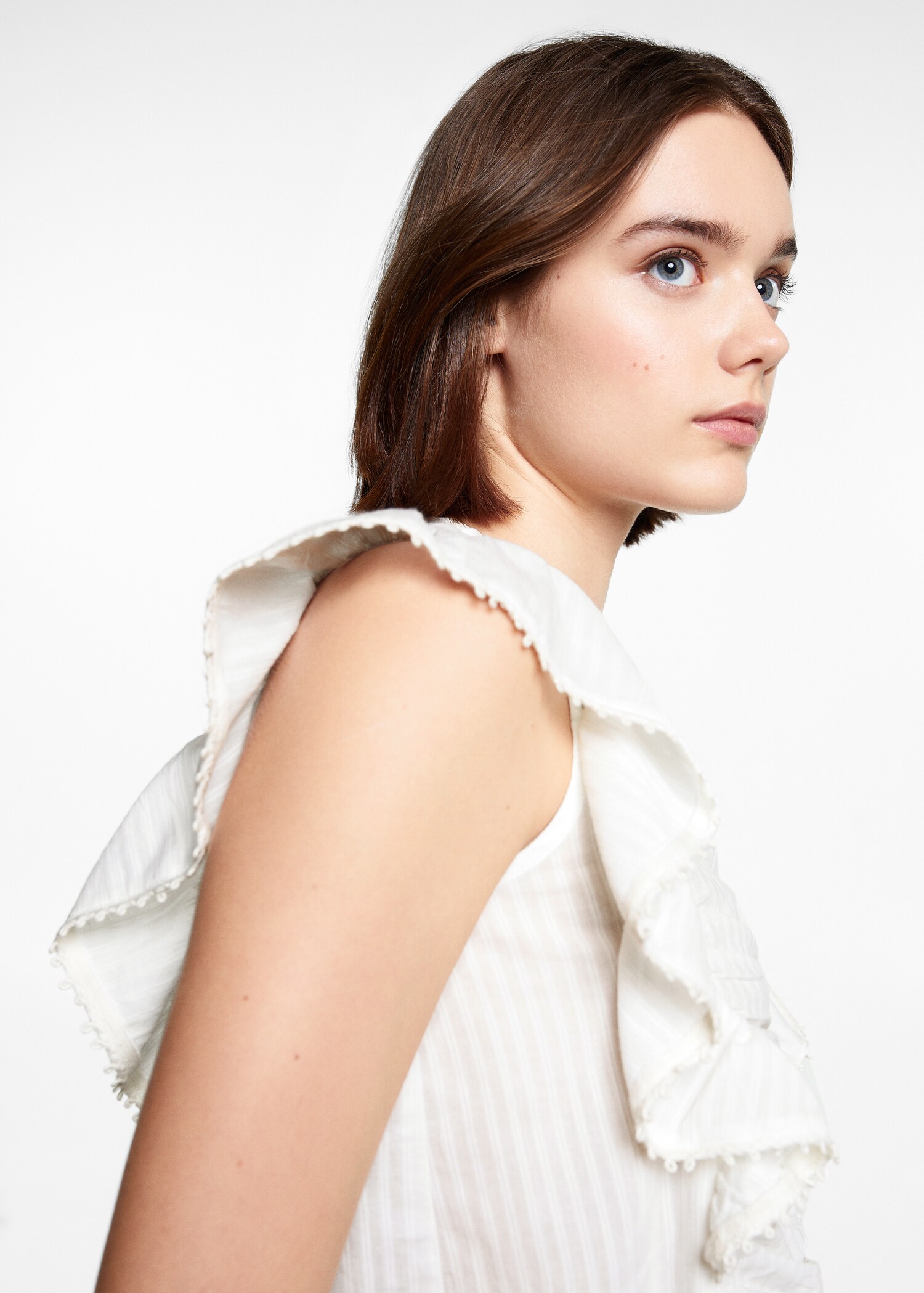 Blouse froncée volants - Détail de l'article 6
