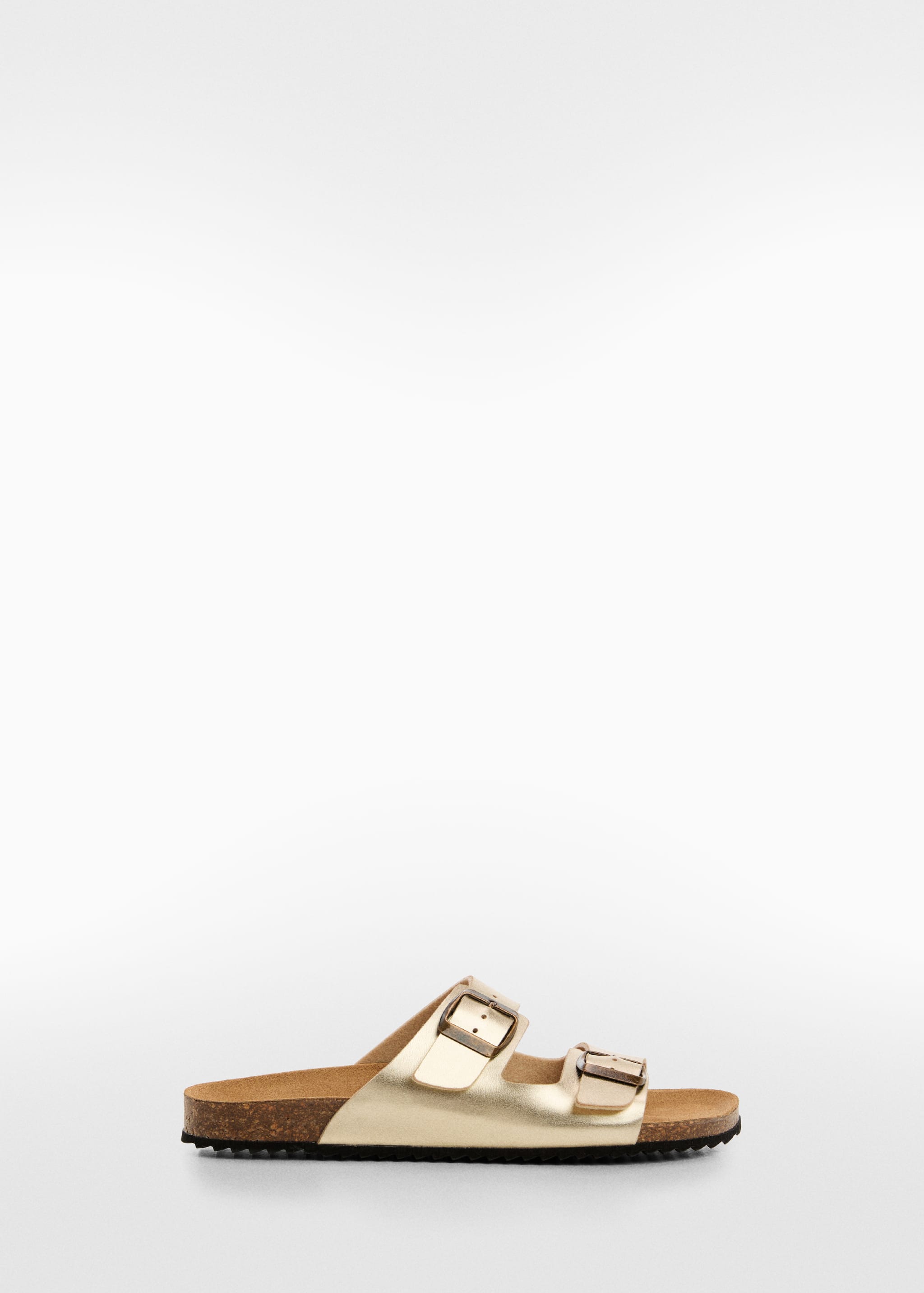 Metallic buckle sandal - Article without model