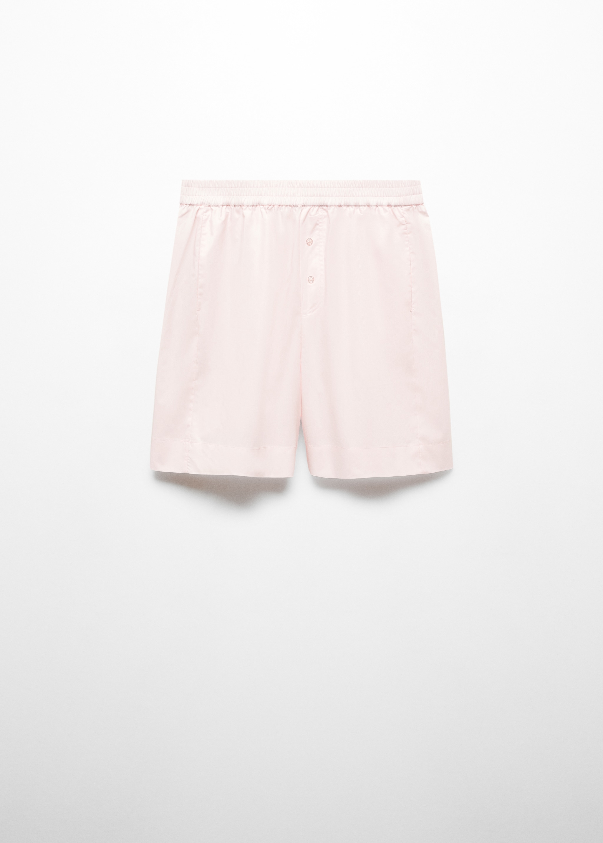 Cottonpajama shorts with elastic waist - Article without model