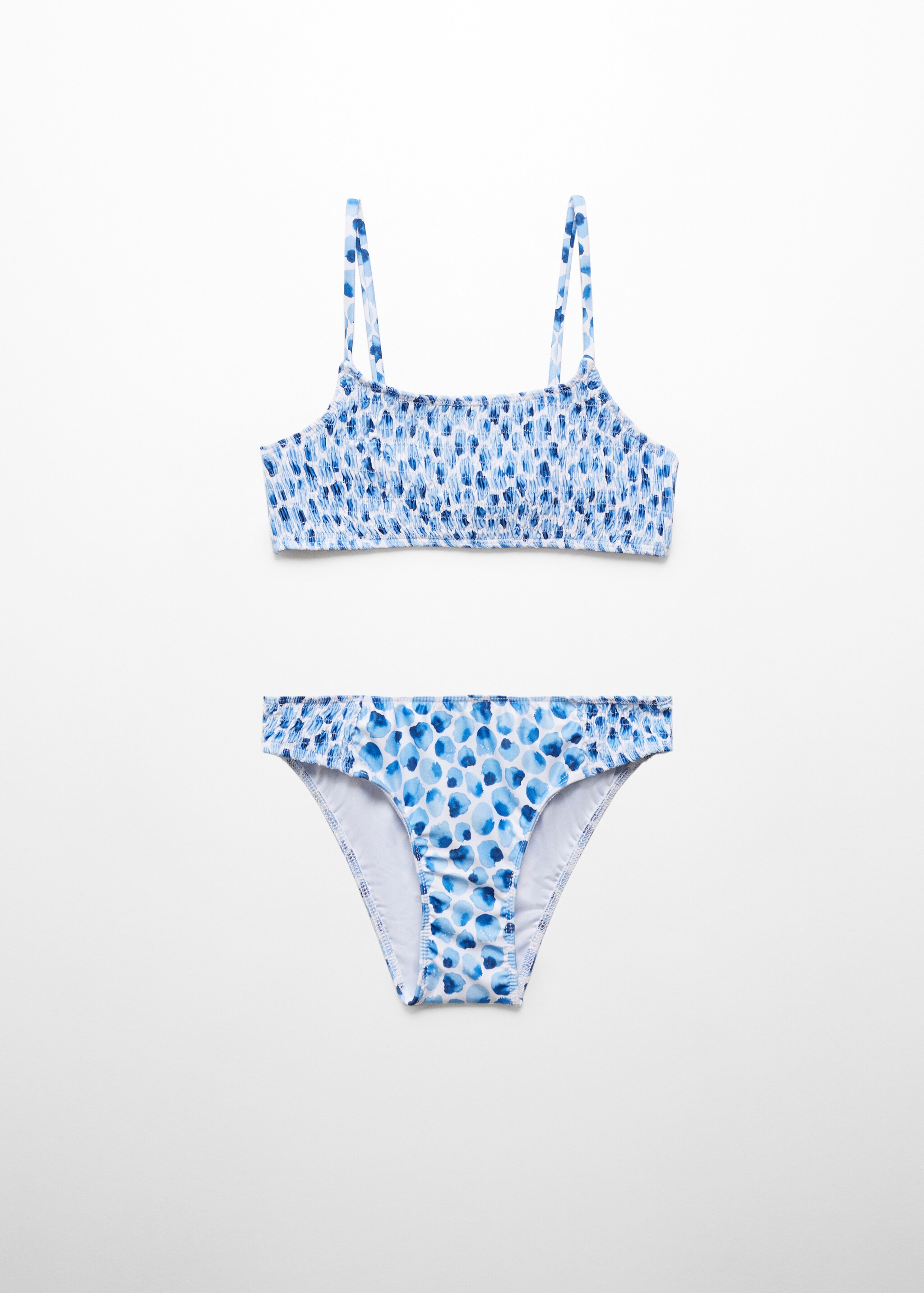 Ruched printed bikini - Article without model