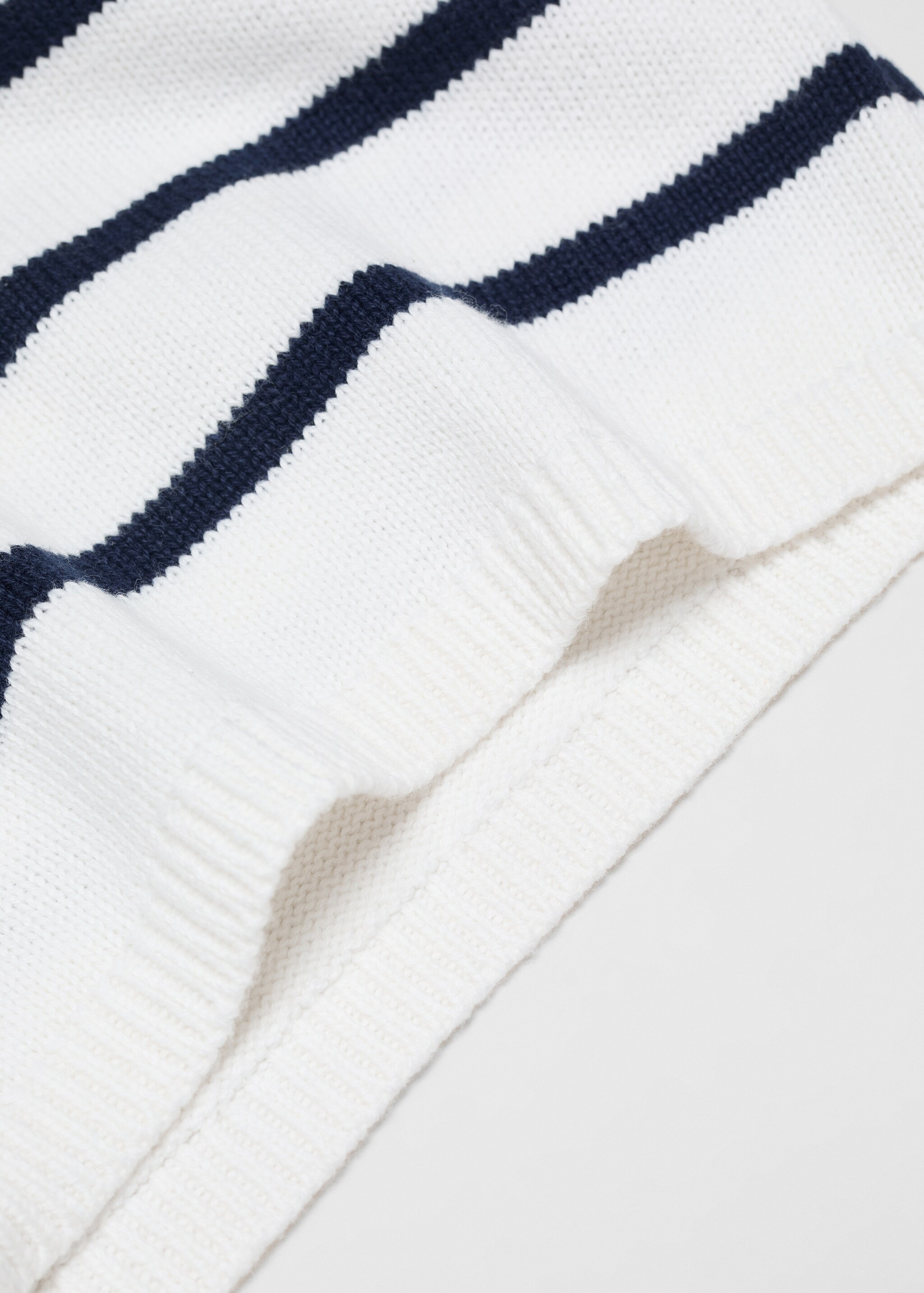 Striped knit sweater - Details of the article 0