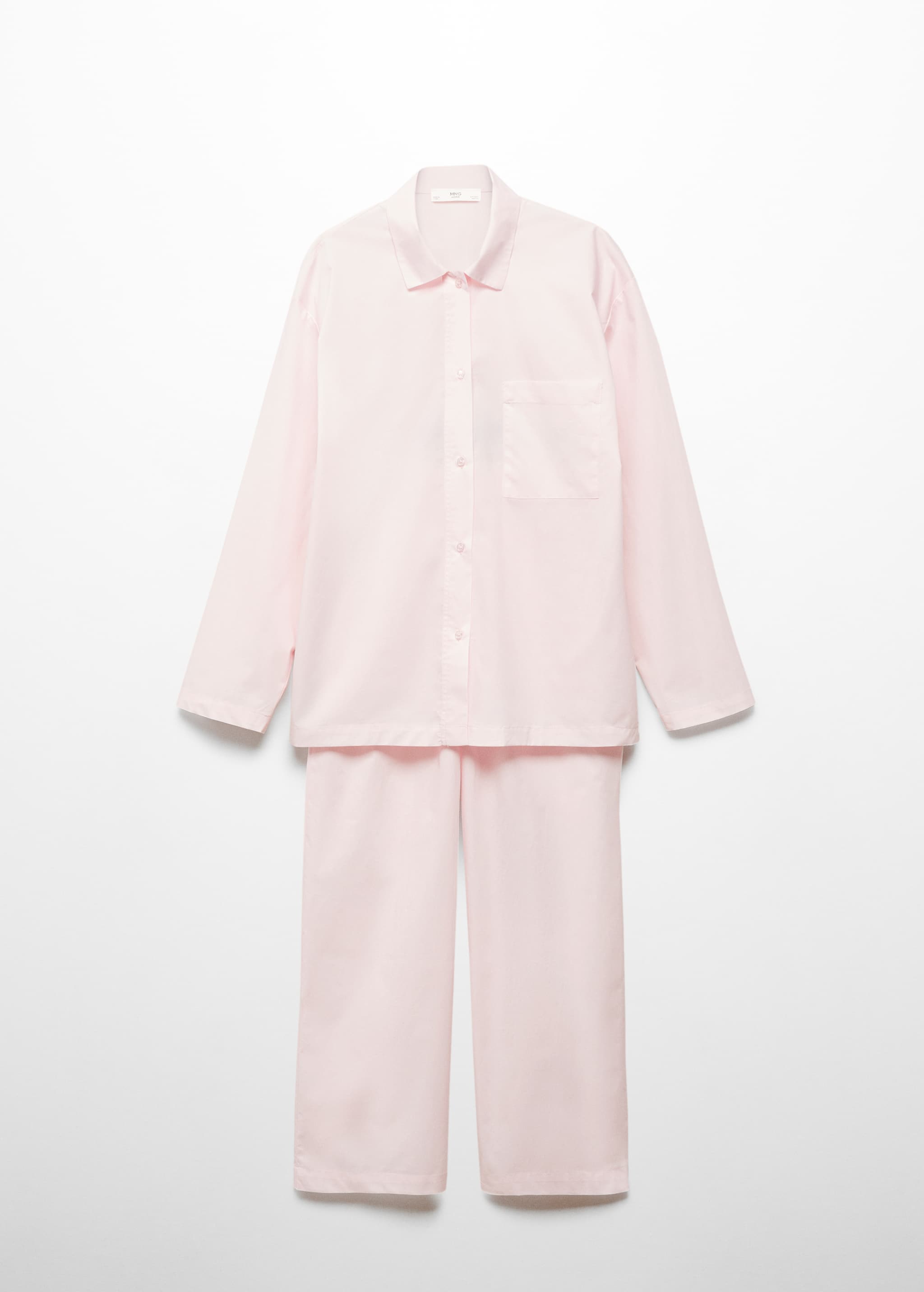 Two-piece cotton pyjamas - Article without model