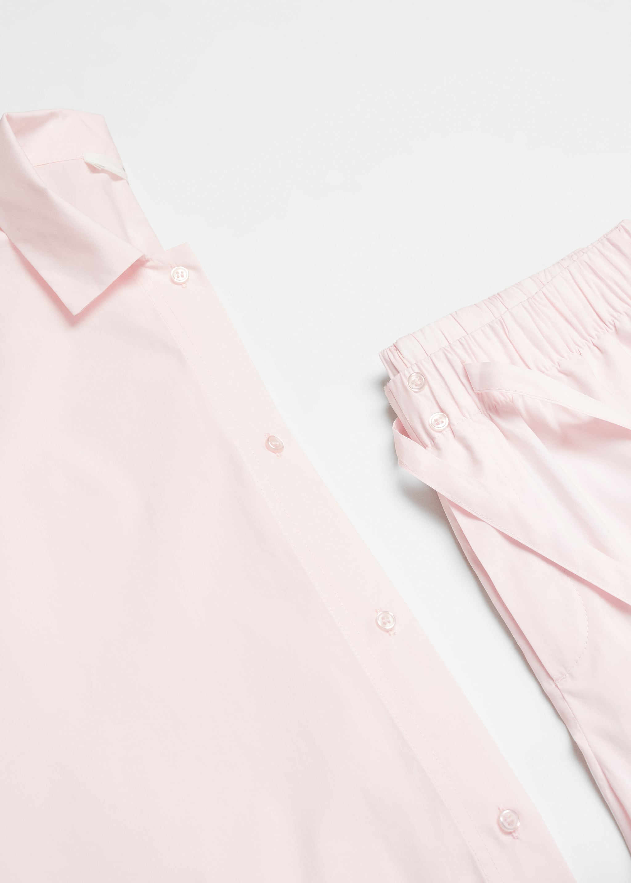 Two-piece cotton pyjamas - Details of the article 8