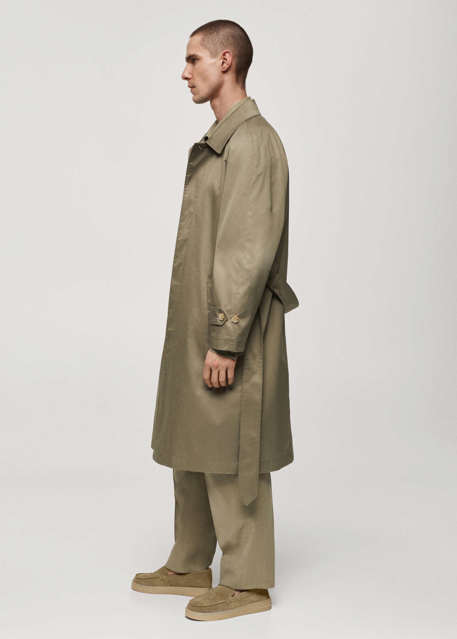 Trench coton ceinture - Détail de l'article 4
