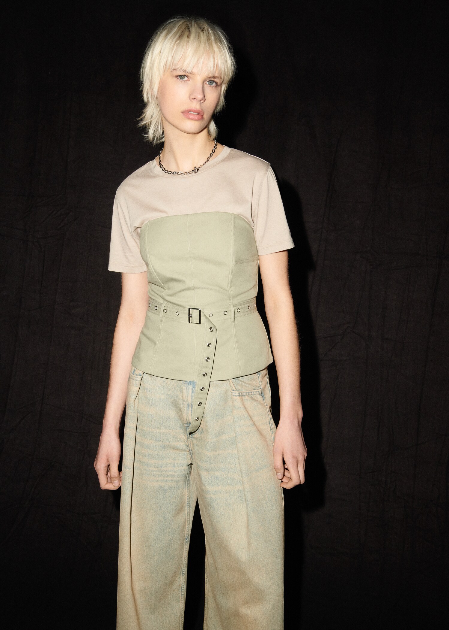 Top bustier ceinture - Détail de l'article 6
