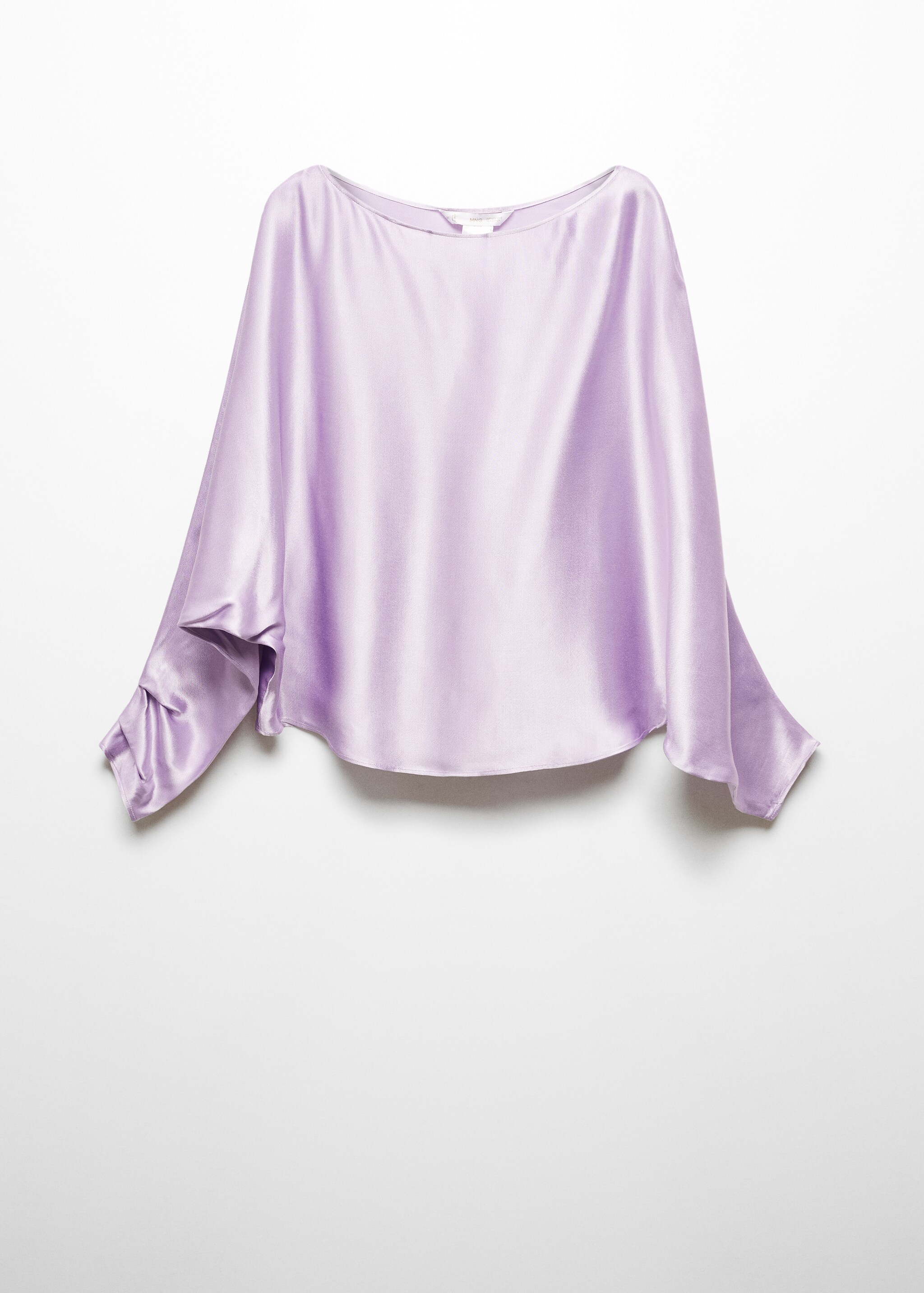 Satin cape style blouse  - Article without model