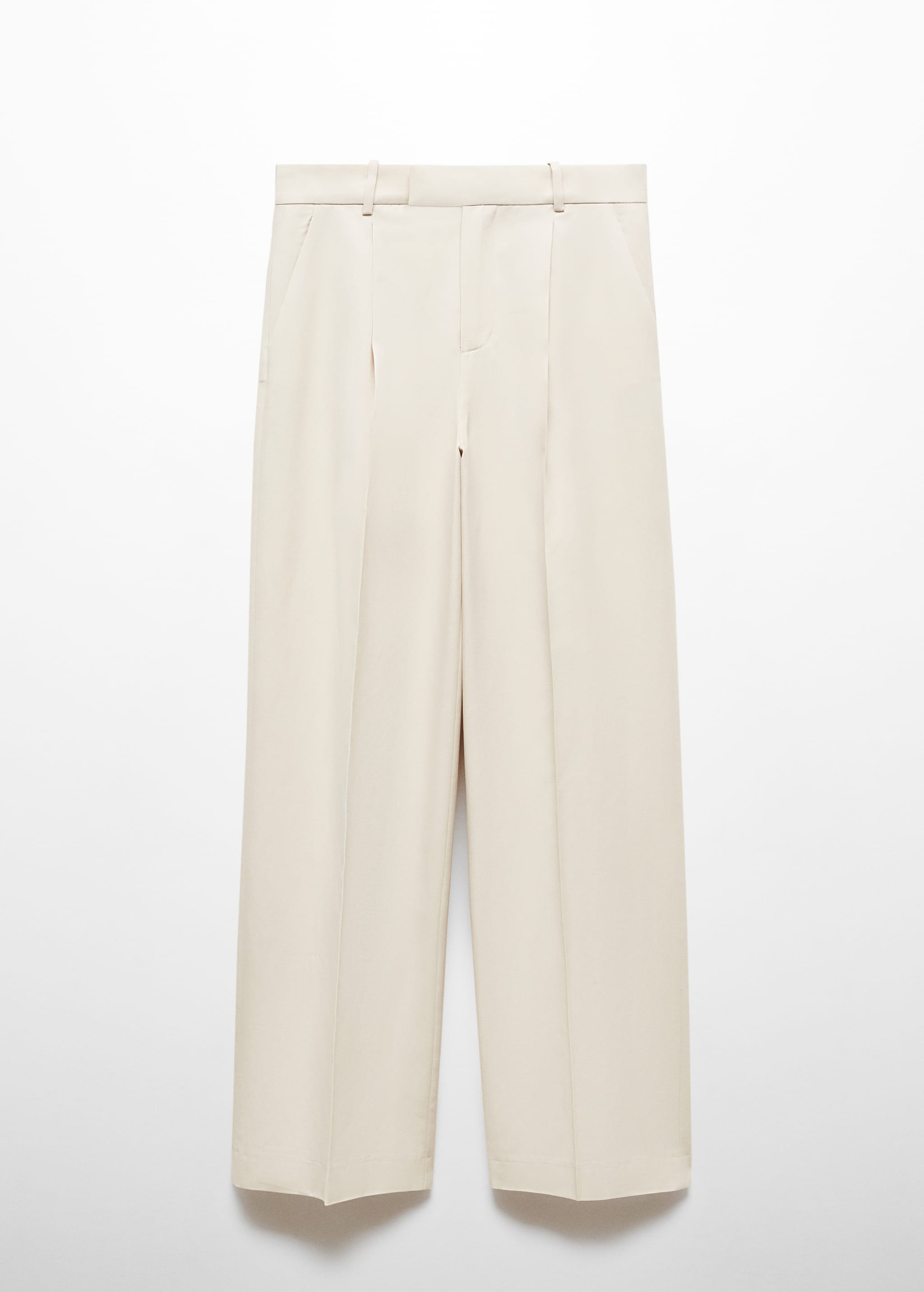 Pleated suit trousers - Article without model