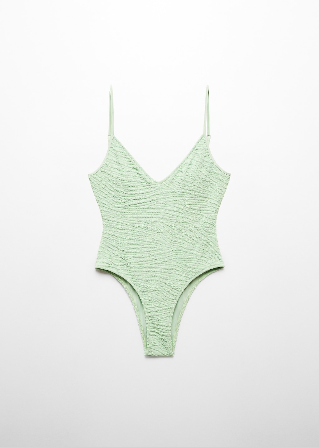 Maillot de bain texture bretelles reglables Femme MANGO Madagascar