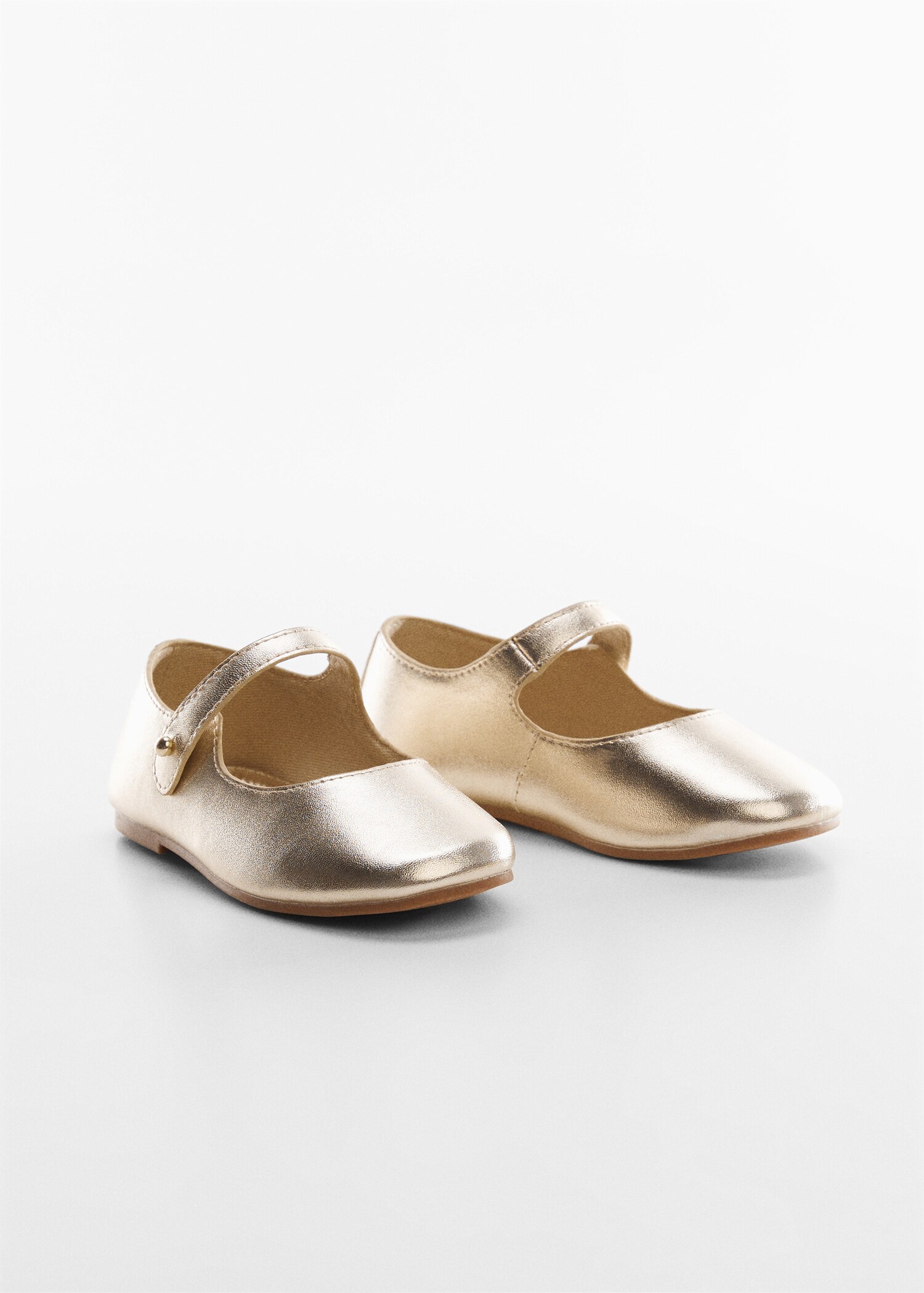 Metallic ballerinas - Medium plane