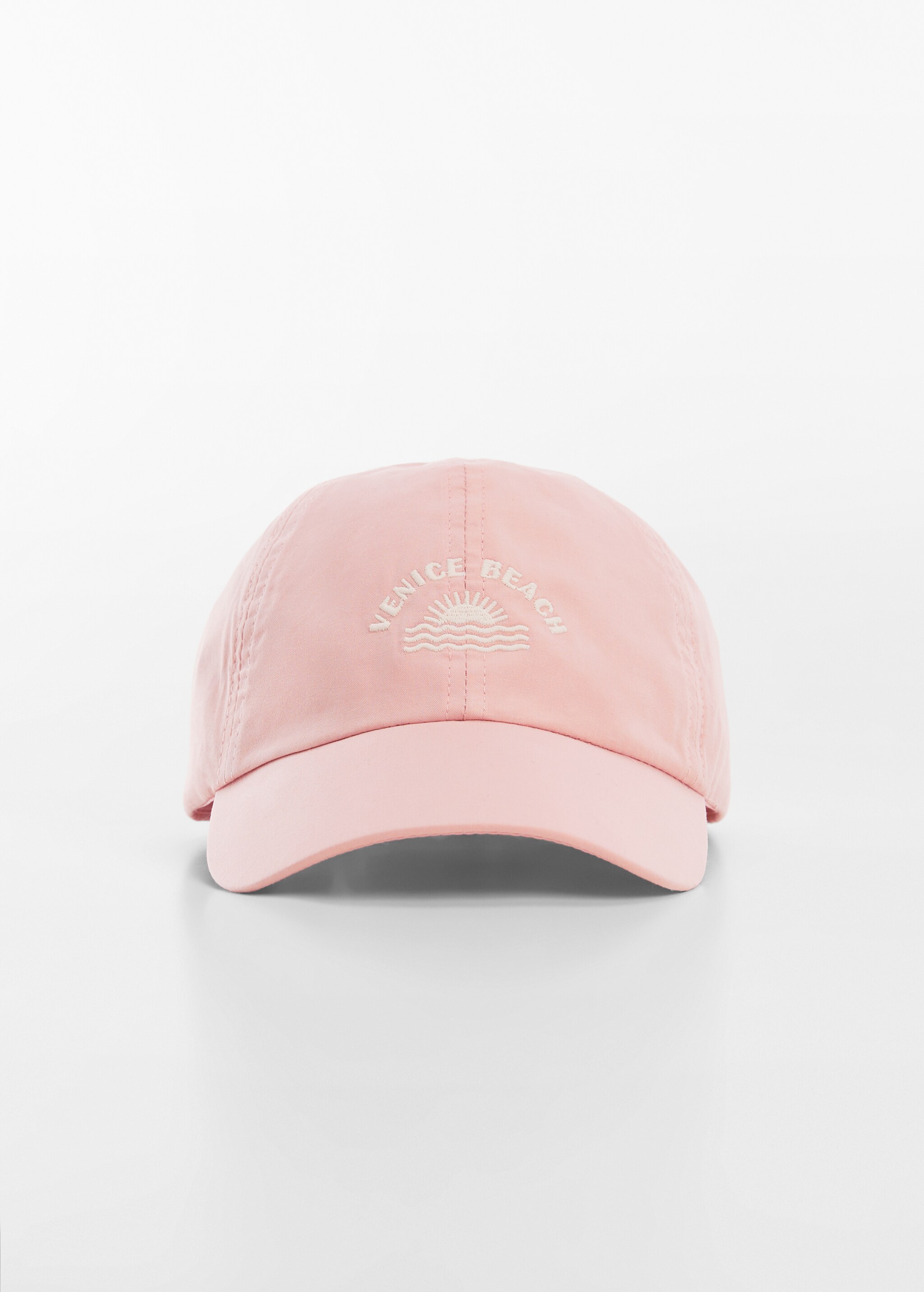 Cap with embroidered letter  - Medium plane