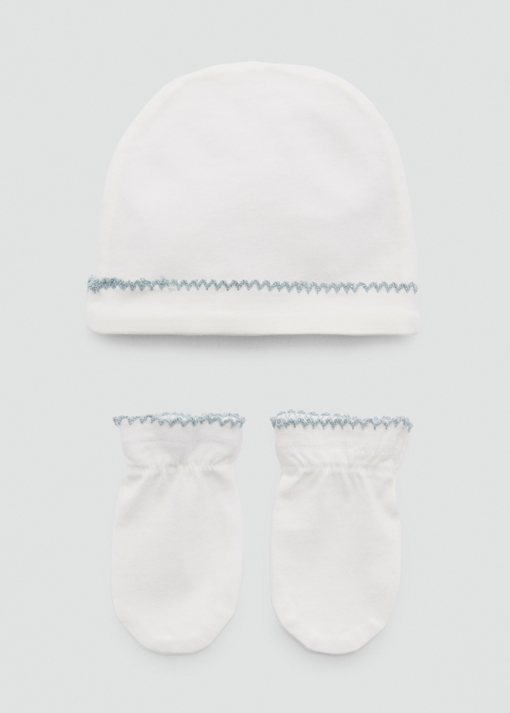 Embroidered cotton hat - Article without model