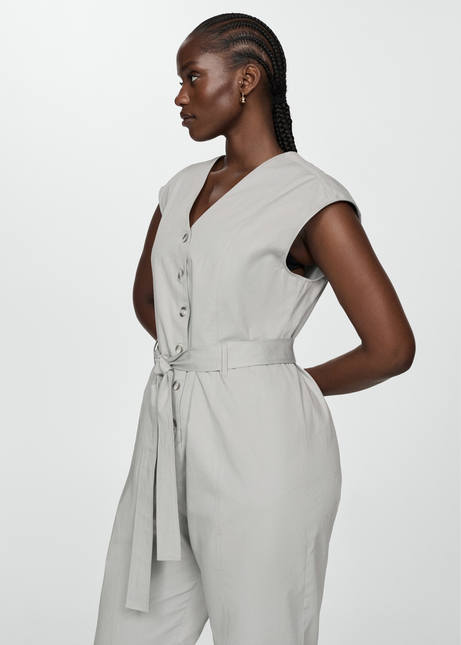 100% cotton jumpsuit - Details of the article 4