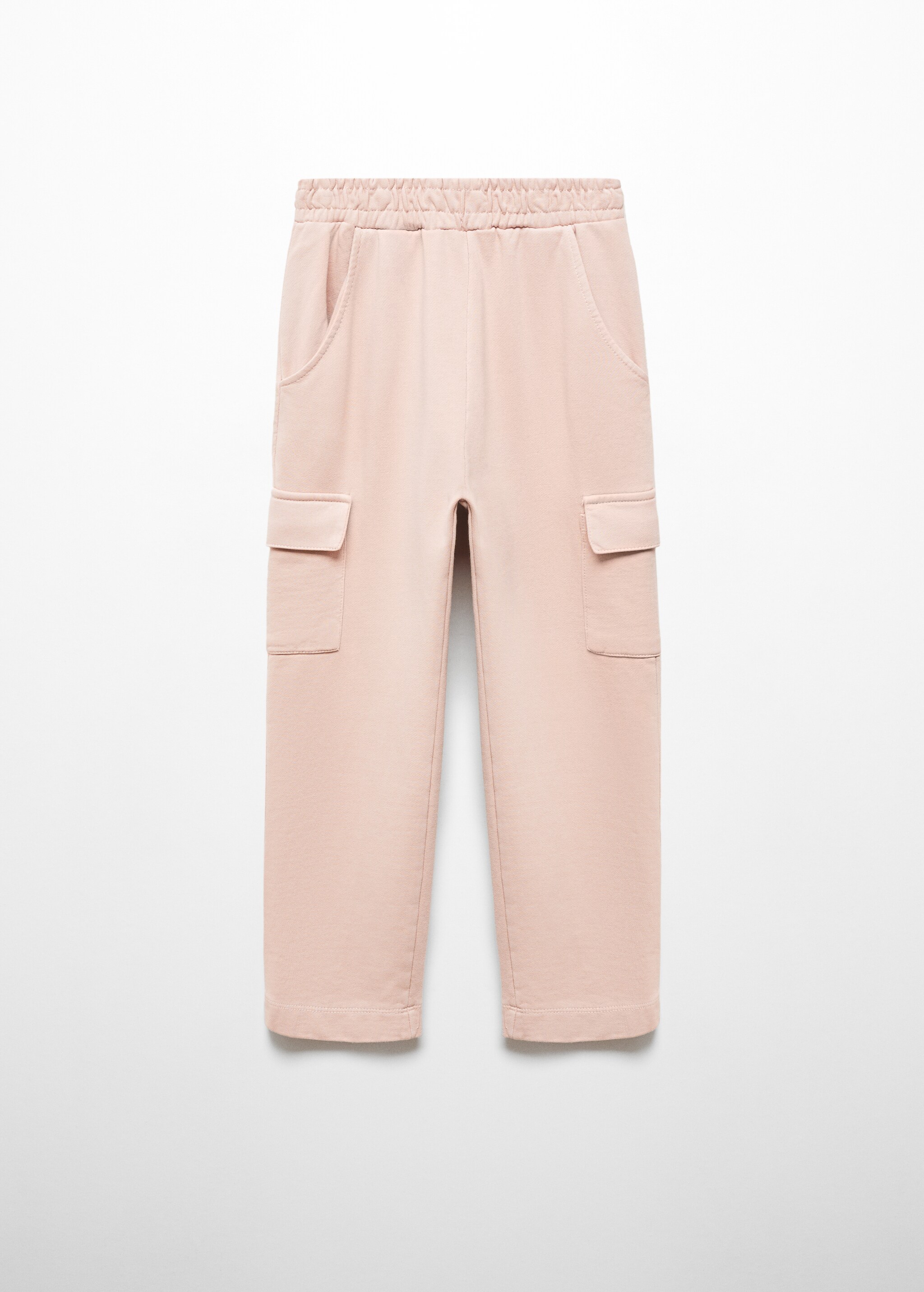 Elastic waist cargo trousers - Article without model