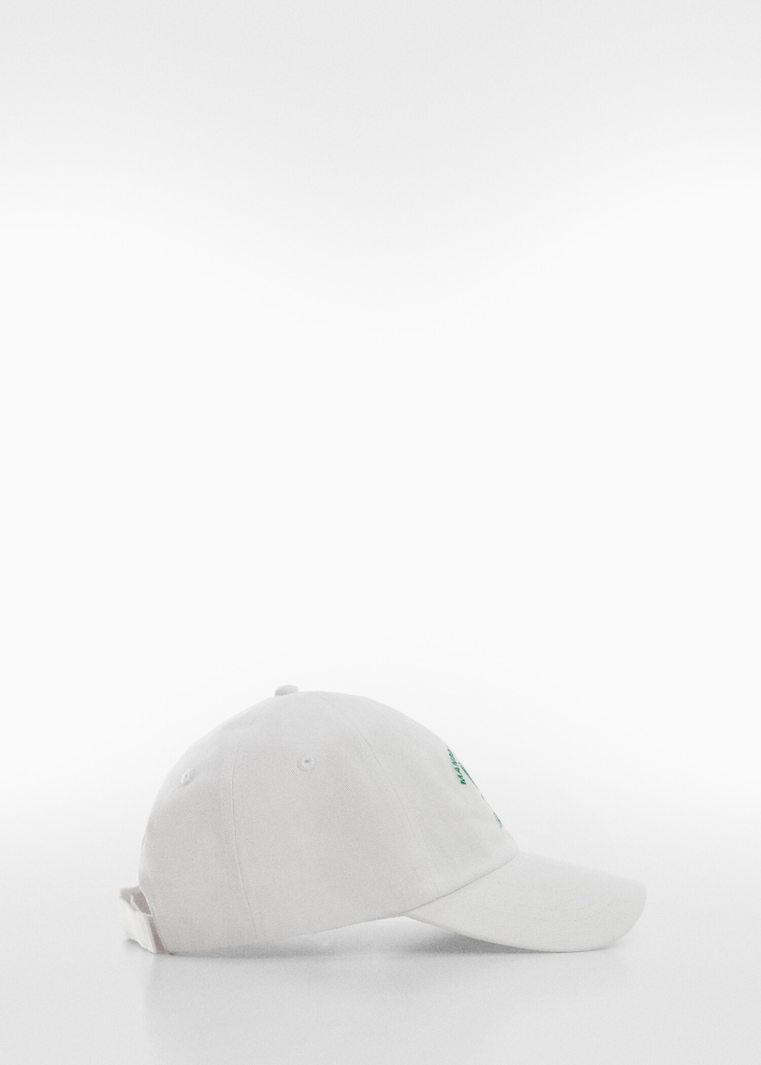 Cap with embroidered logo - Woman | MANGO Vietnam